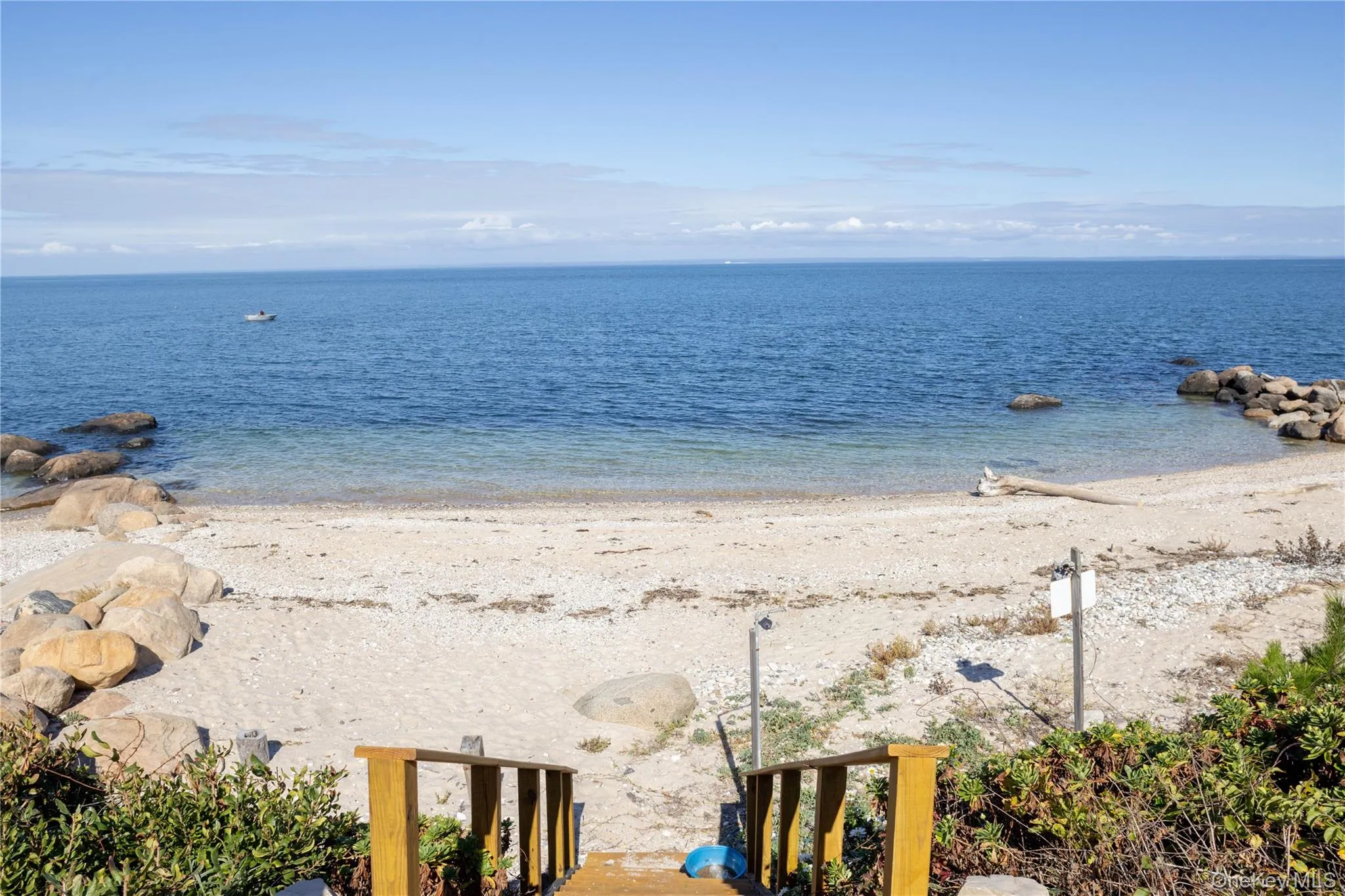 View of water feature featuring a beach view View of water feature featuring a beach view