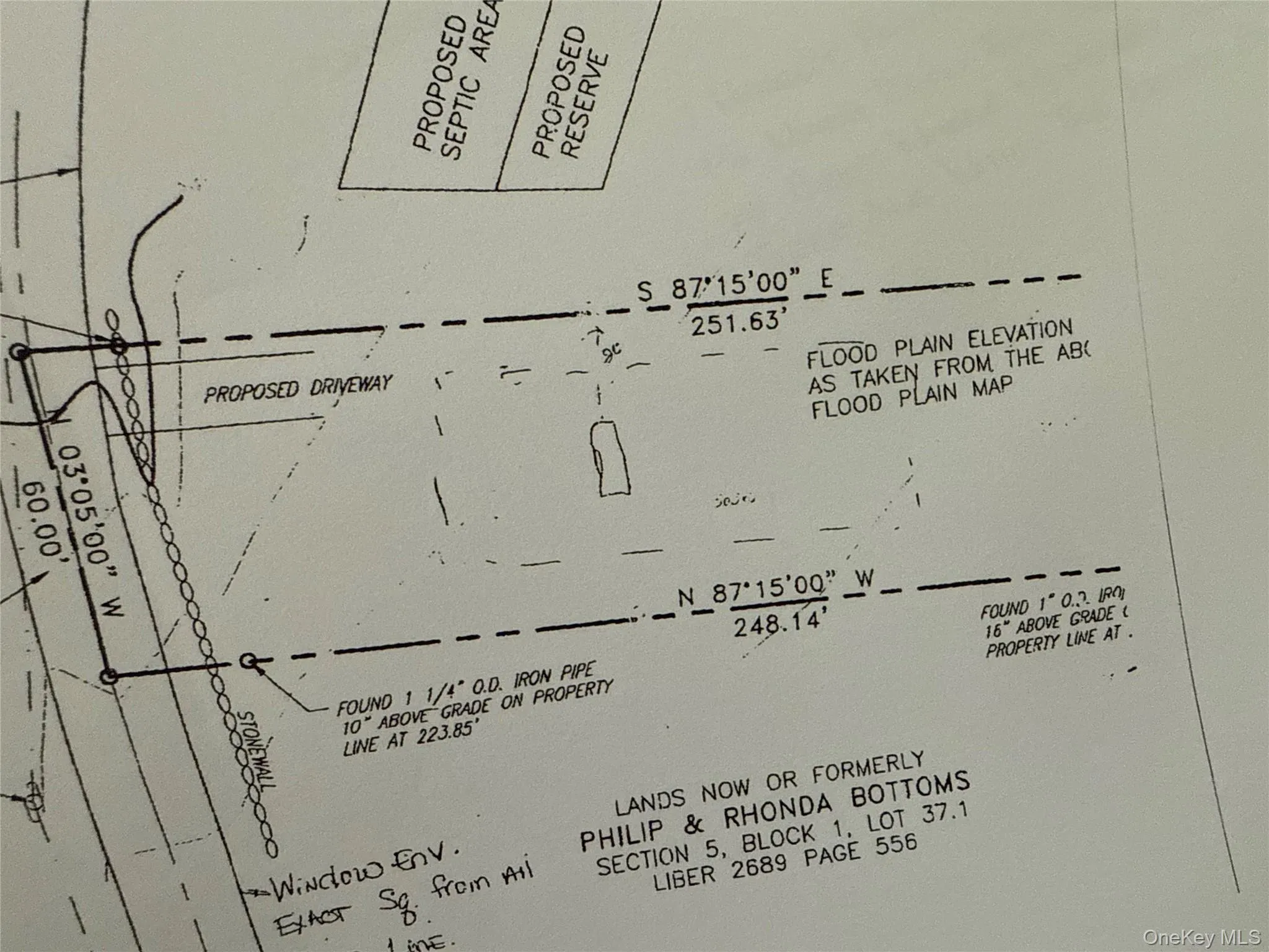 Survey map / technical document Survey map / technical document