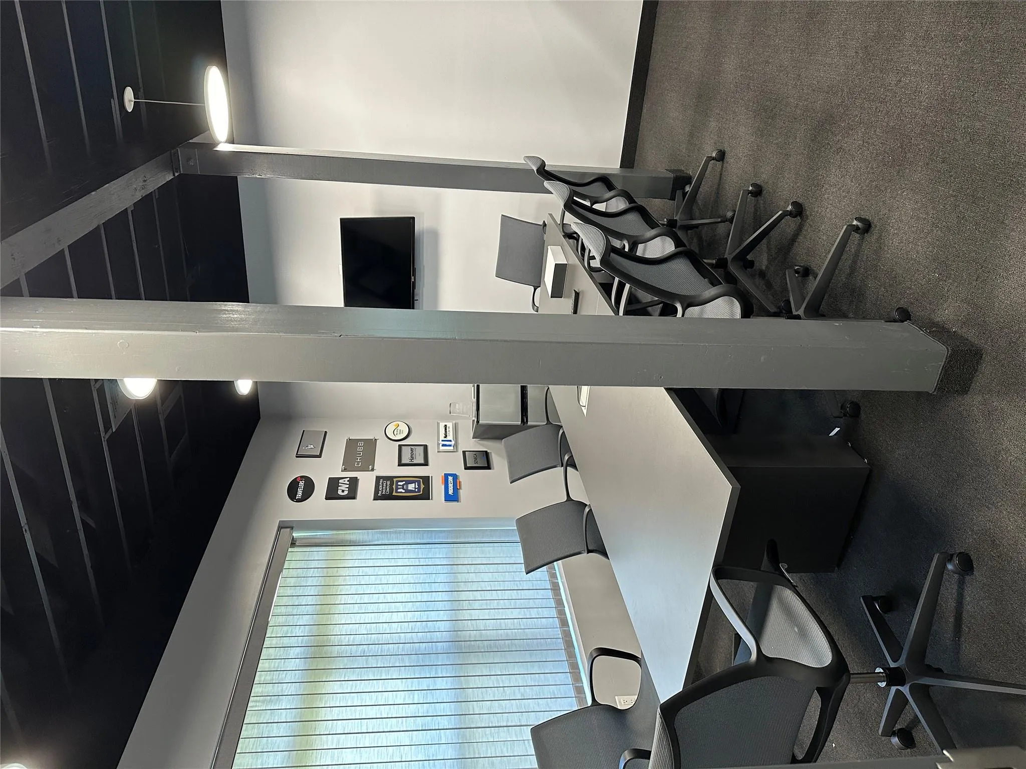 View of carpeted office View of carpeted office