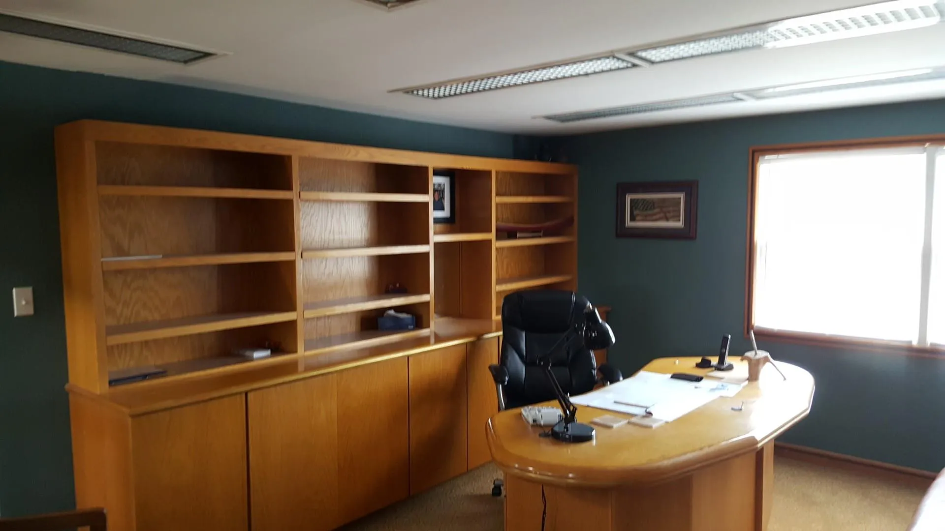 View of carpeted office View of carpeted office