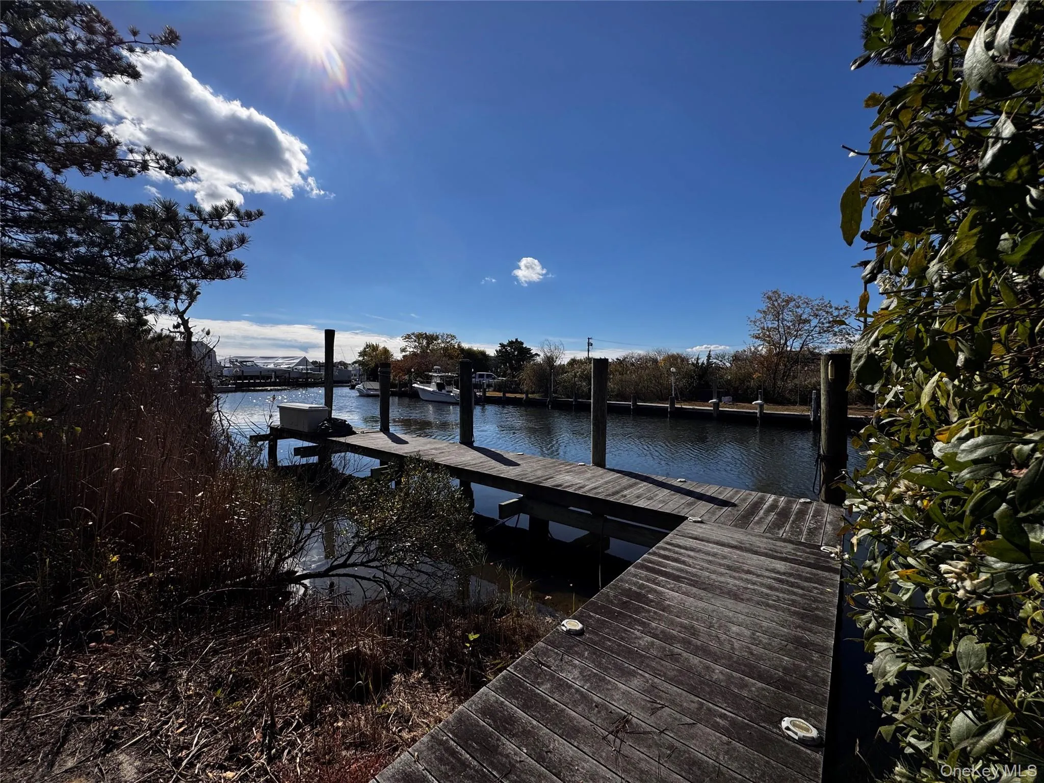 Dock area with a water view Dock area with a water view