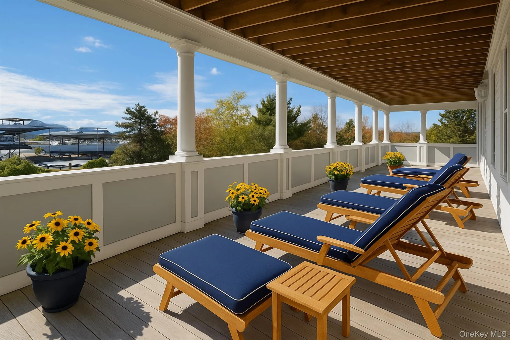 Staged Balcony off Primary Bedroom Staged Balcony off Primary Bedroom