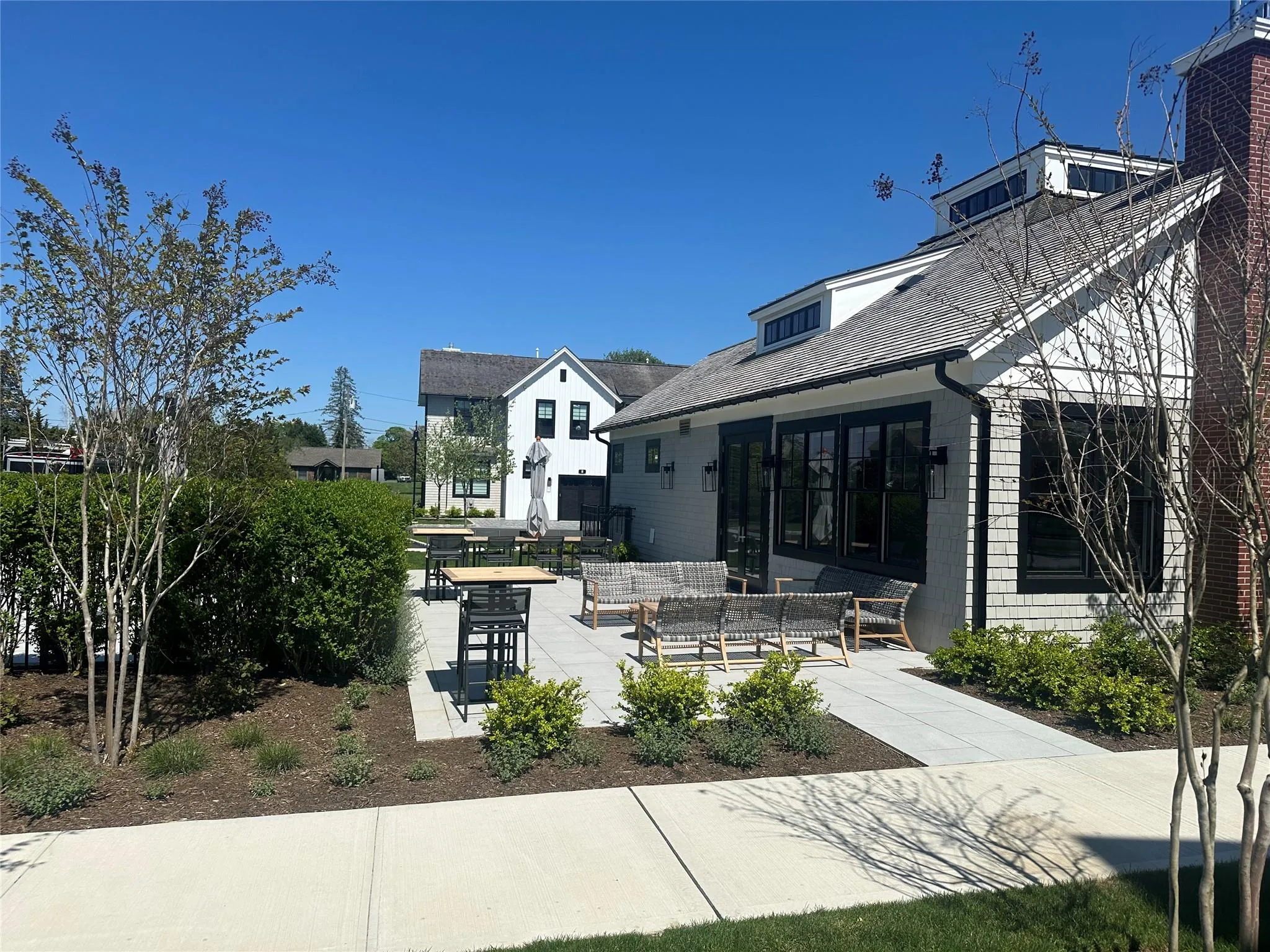 View of patio with outdoor dining space View of patio with outdoor dining space