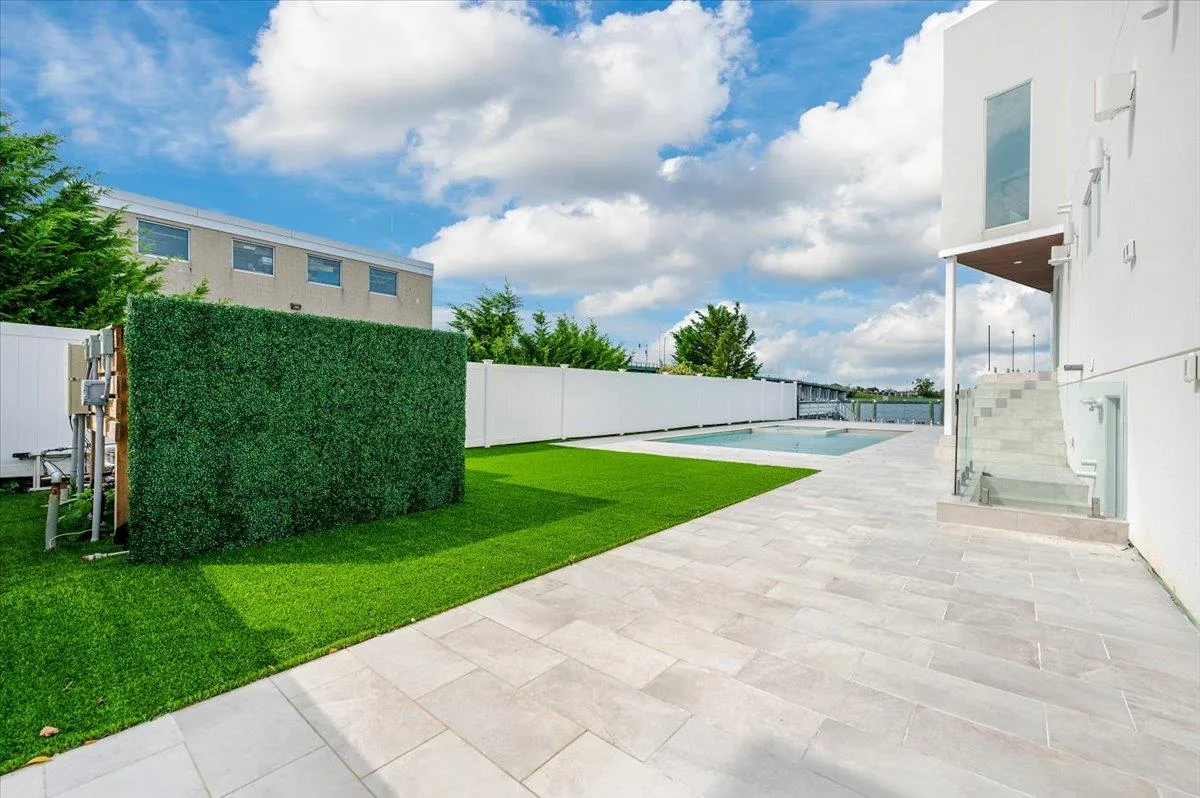 View of yard with a patio area and stairway View of yard with a patio area and stairway