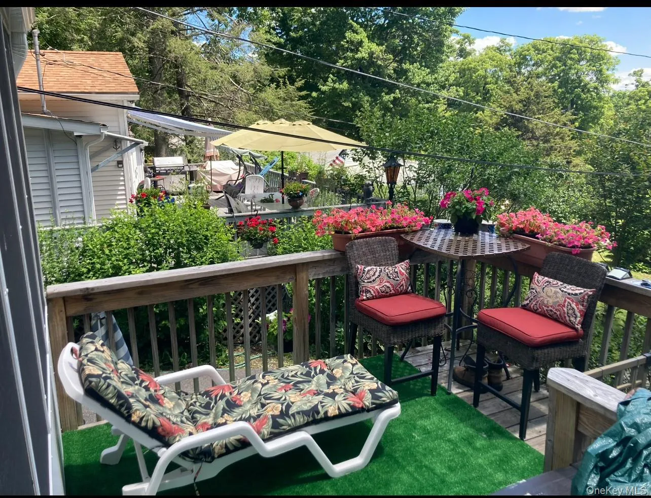 Balcony featuring outdoor dining area Balcony featuring outdoor dining area