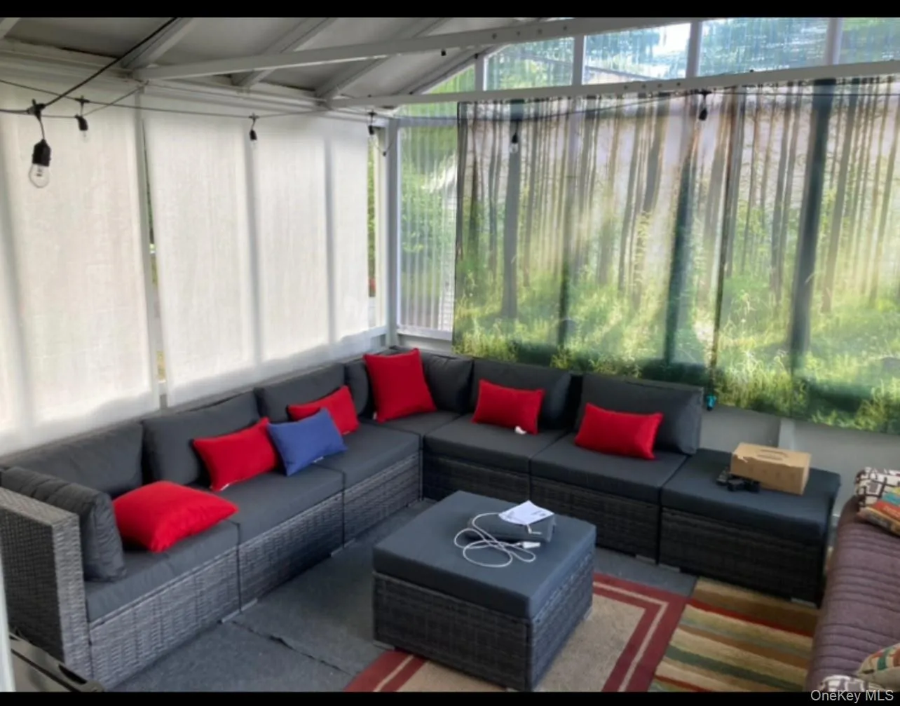 Sunroom with healthy amount of natural light Sunroom with healthy amount of natural light