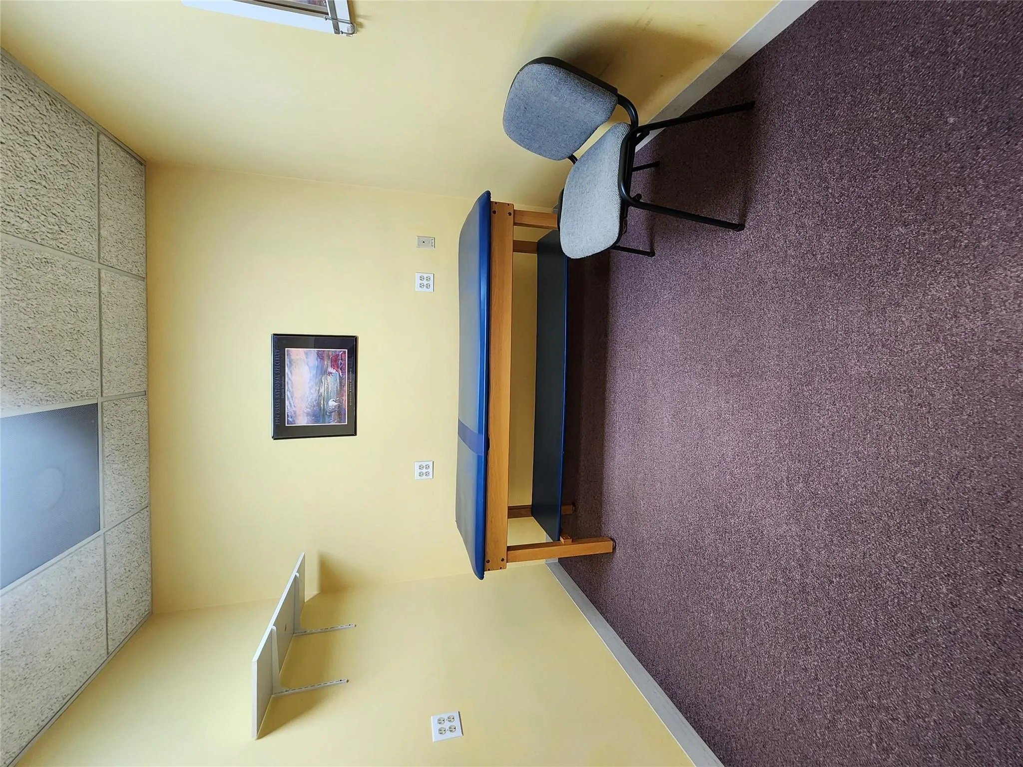 Game room featuring baseboards, carpet flooring, and a paneled ceiling Game room featuring baseboards, carpet flooring, and a paneled ceiling