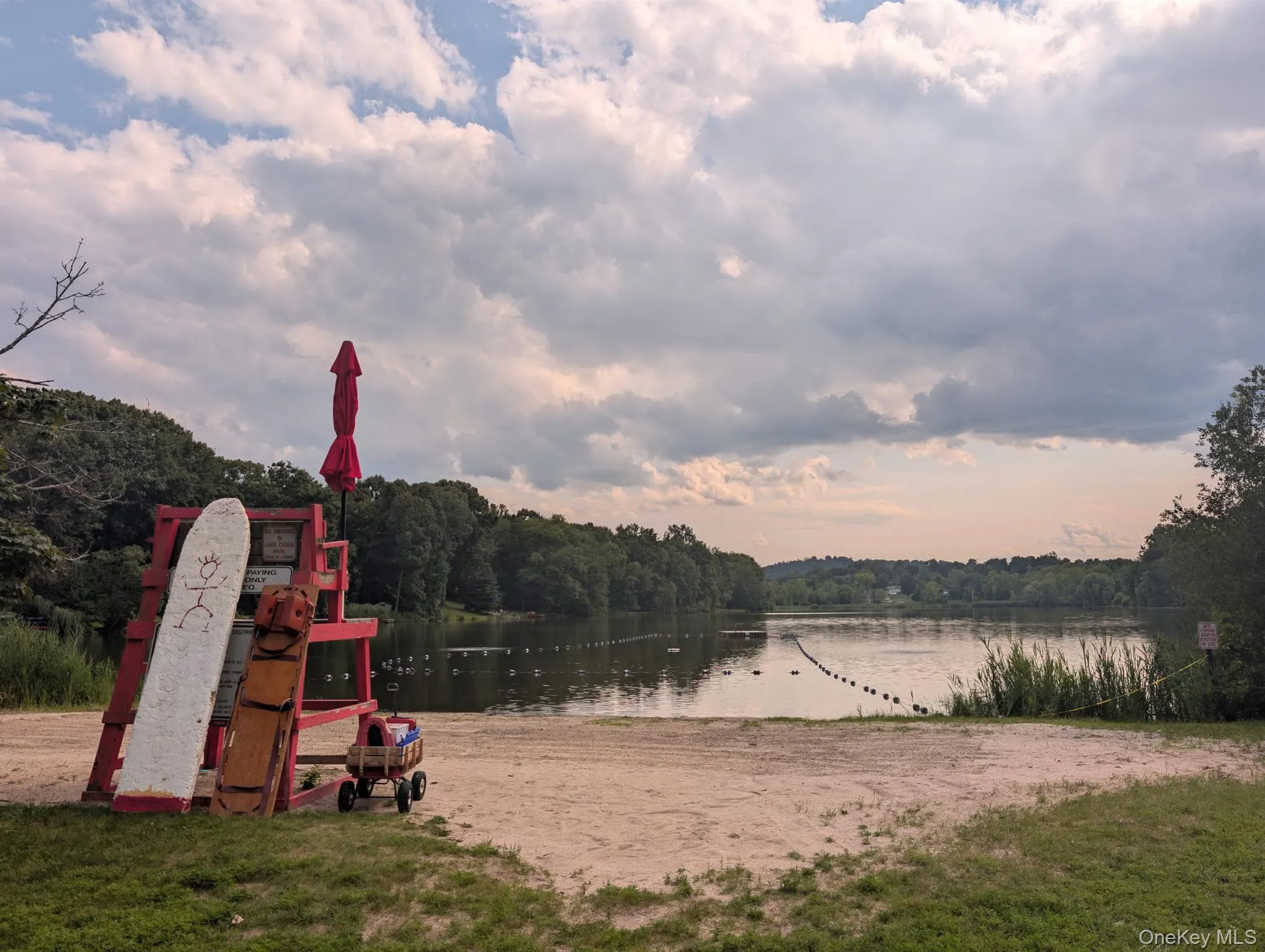 Lake Casse beach/swim area Lake Casse beach/swim area