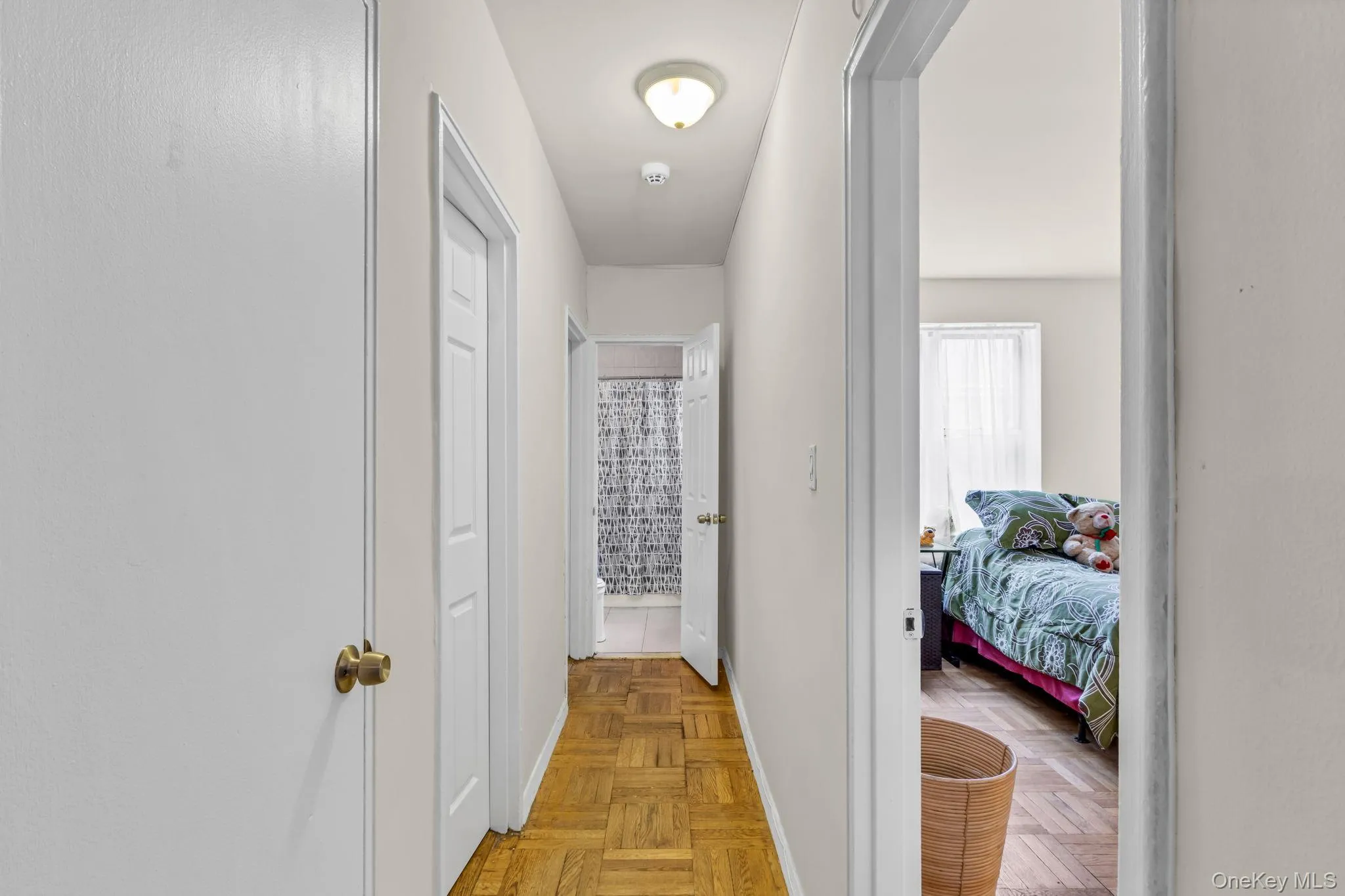 Hall featuring baseboards Hall featuring baseboards