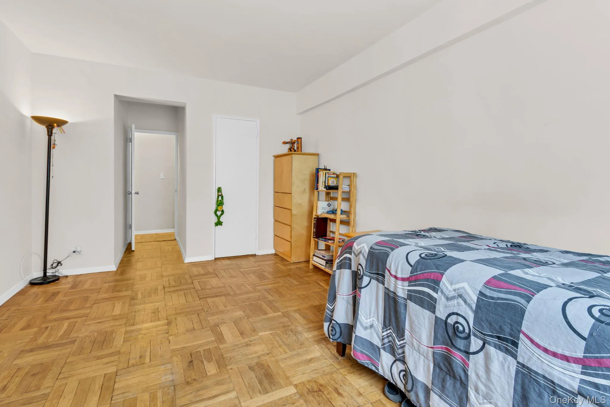 Bedroom with baseboards Bedroom with baseboards