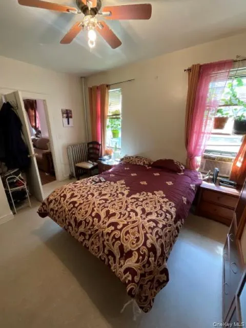 Bedroom with ceiling fan Bedroom with ceiling fan