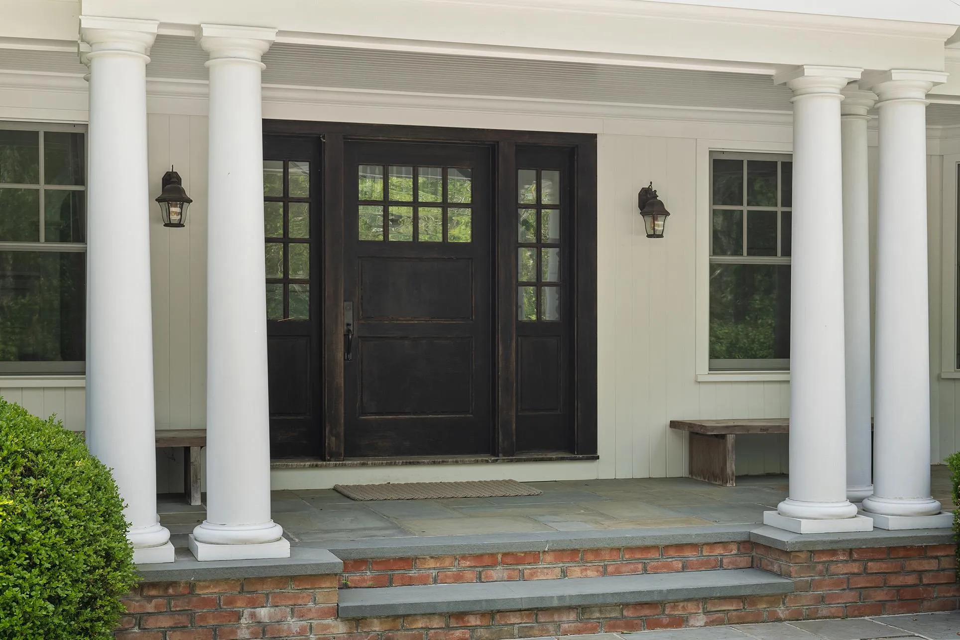 Entrance to property with covered porch Entrance to property with covered porch