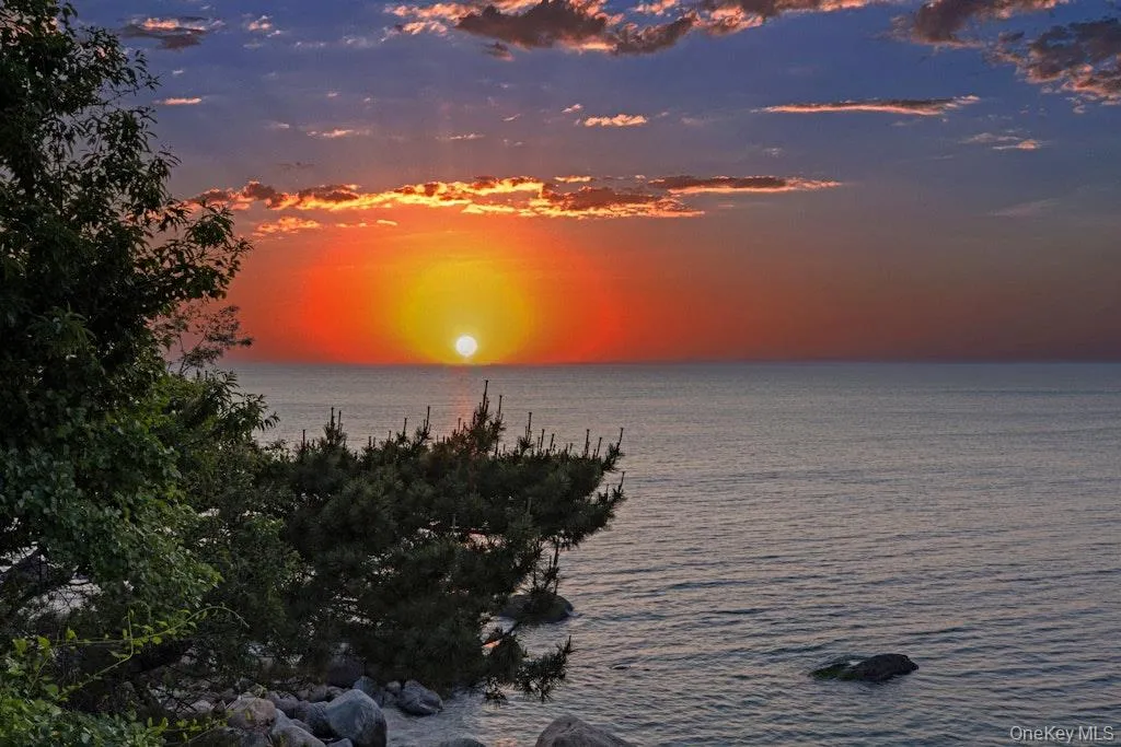 Panoramic sunset water views Panoramic sunset water views