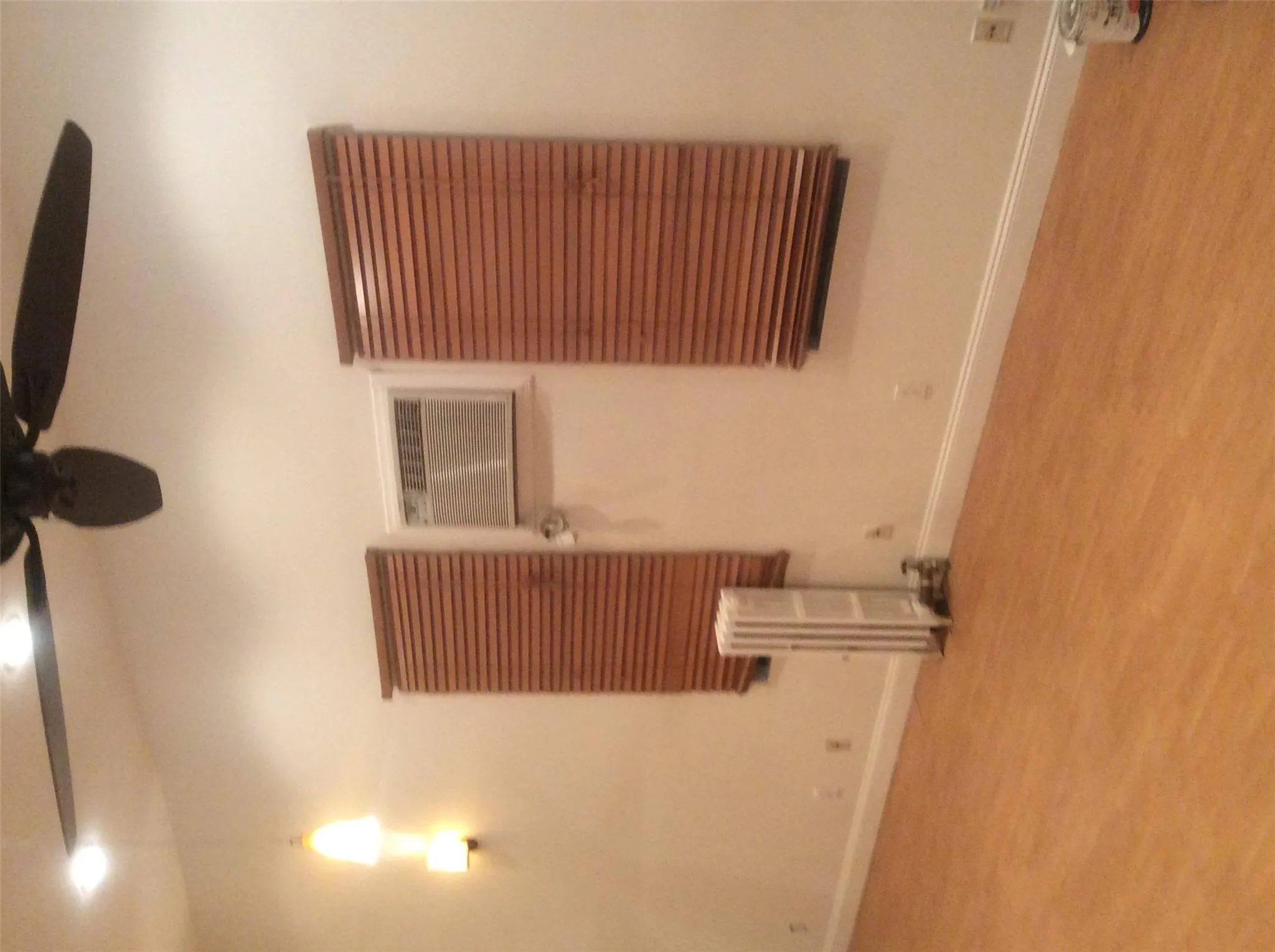 Spare room with radiator, a ceiling fan, Spare room with radiator, a ceiling fan,