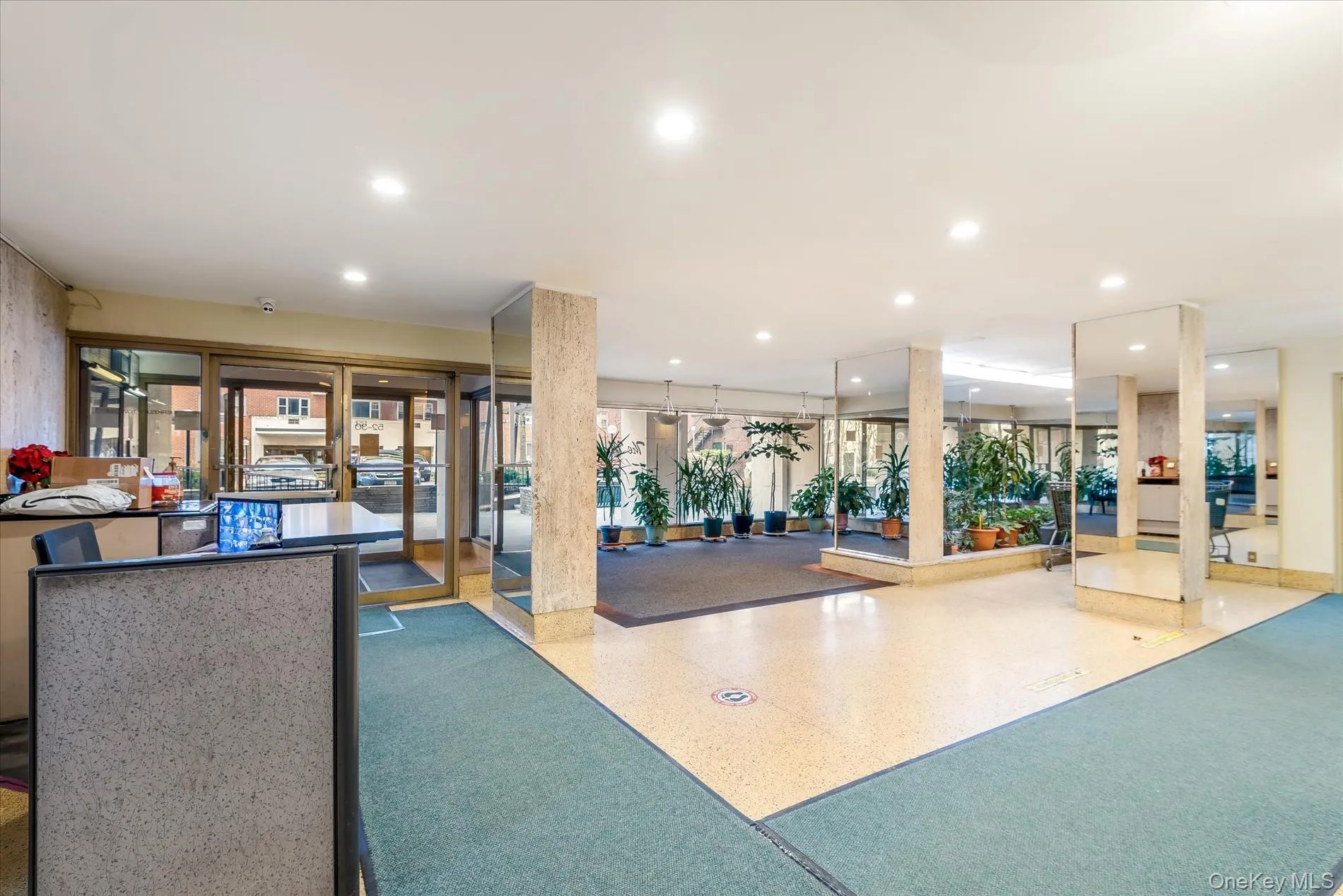 Lobby featuring recessed lighting Lobby featuring recessed lighting