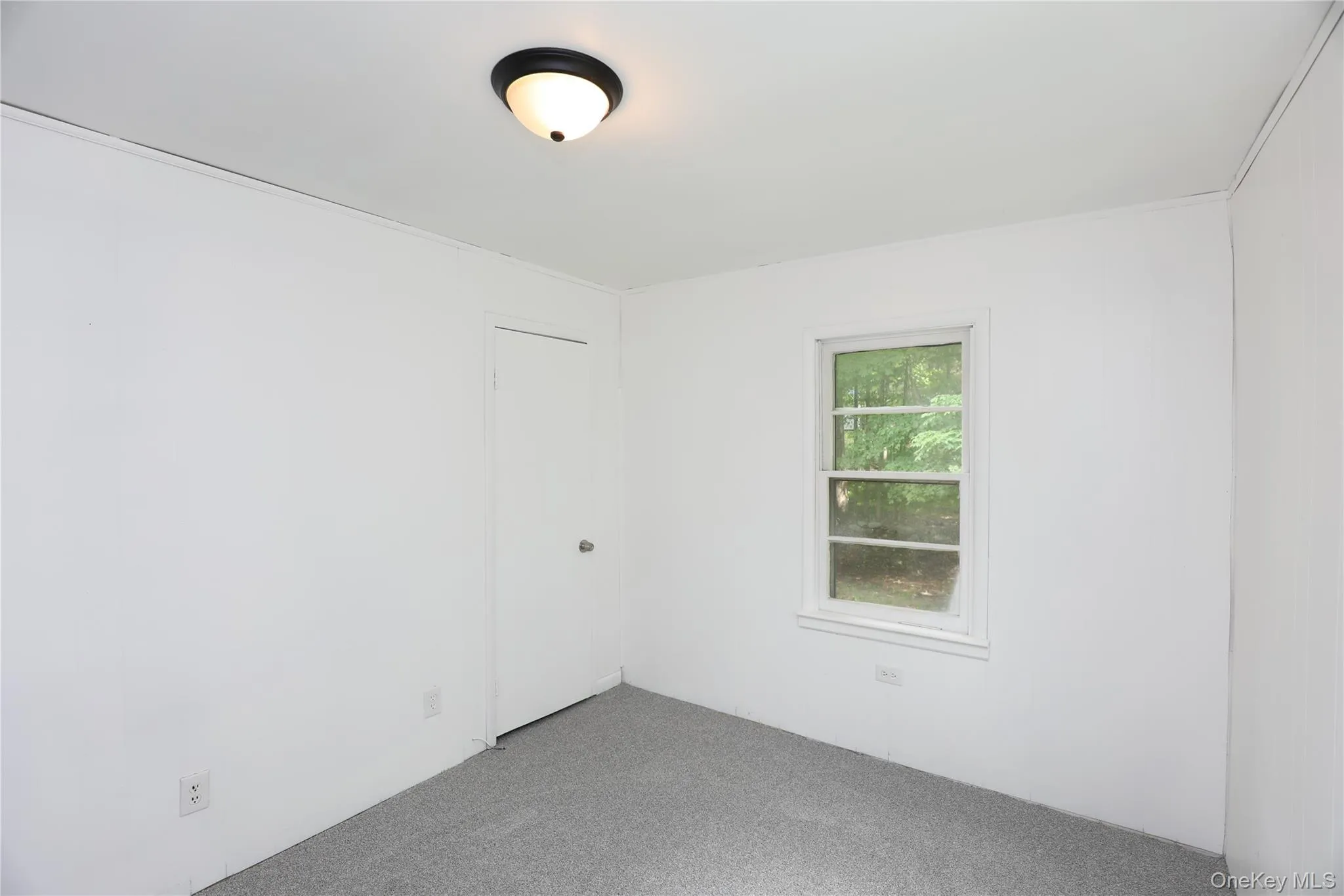 Unfurnished room with carpet flooring Unfurnished room with carpet flooring