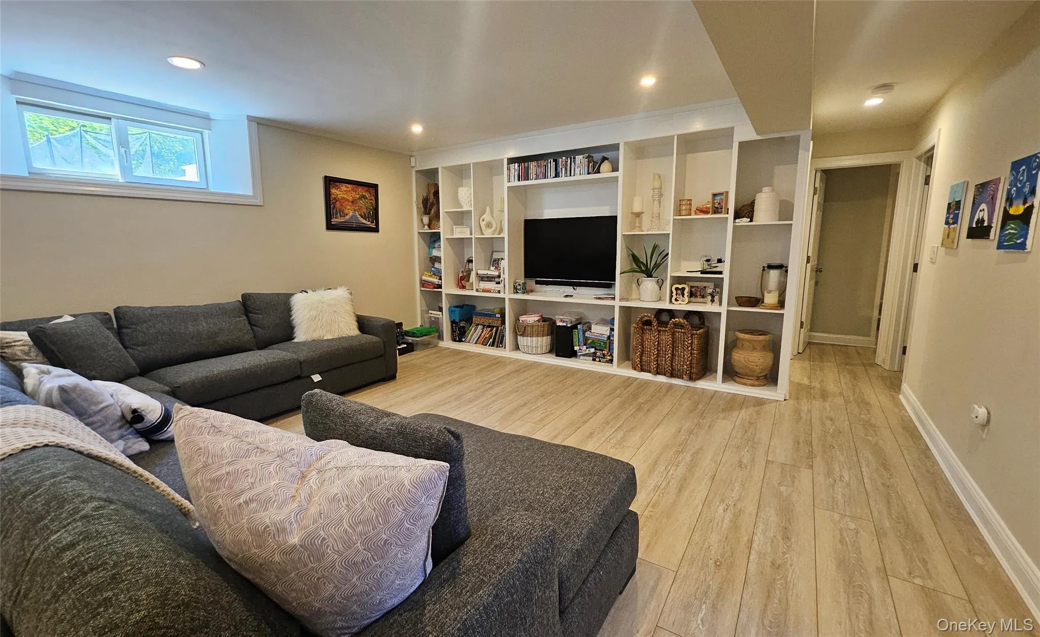 Lower level family room Lower level family room