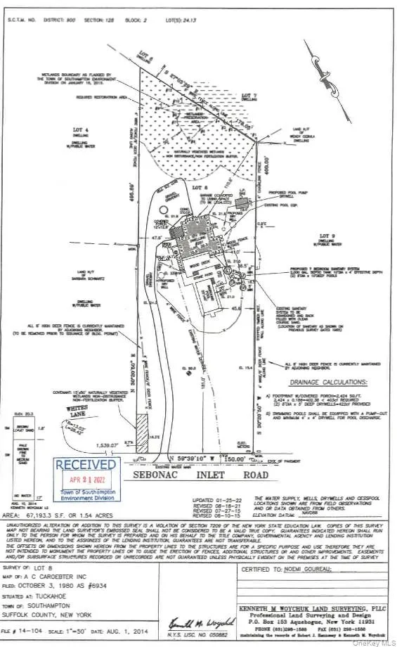 Survey map / technical document Survey map / technical document