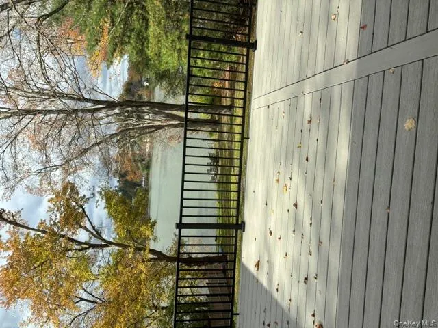 New deck with a water view New deck with a water view