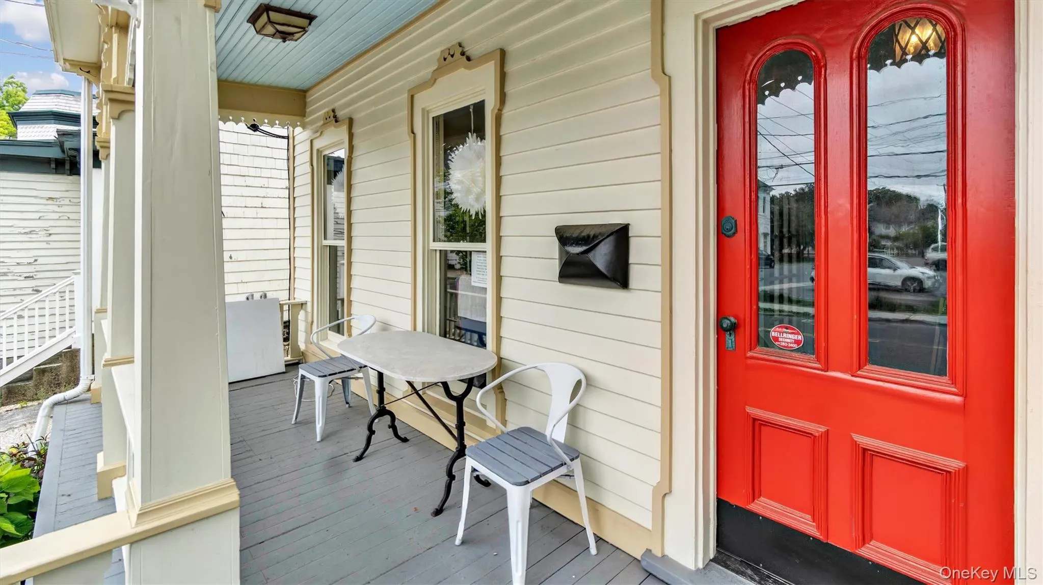 Entrance to property featuring covered porch Entrance to property featuring covered porch