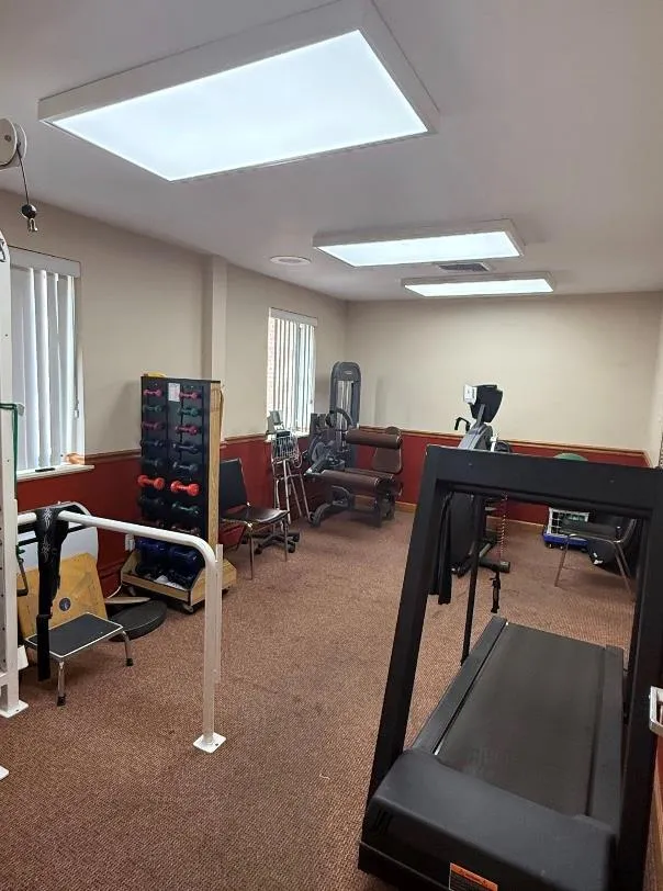 Currently PT gym (potential procedure room) Currently PT gym (potential procedure room)