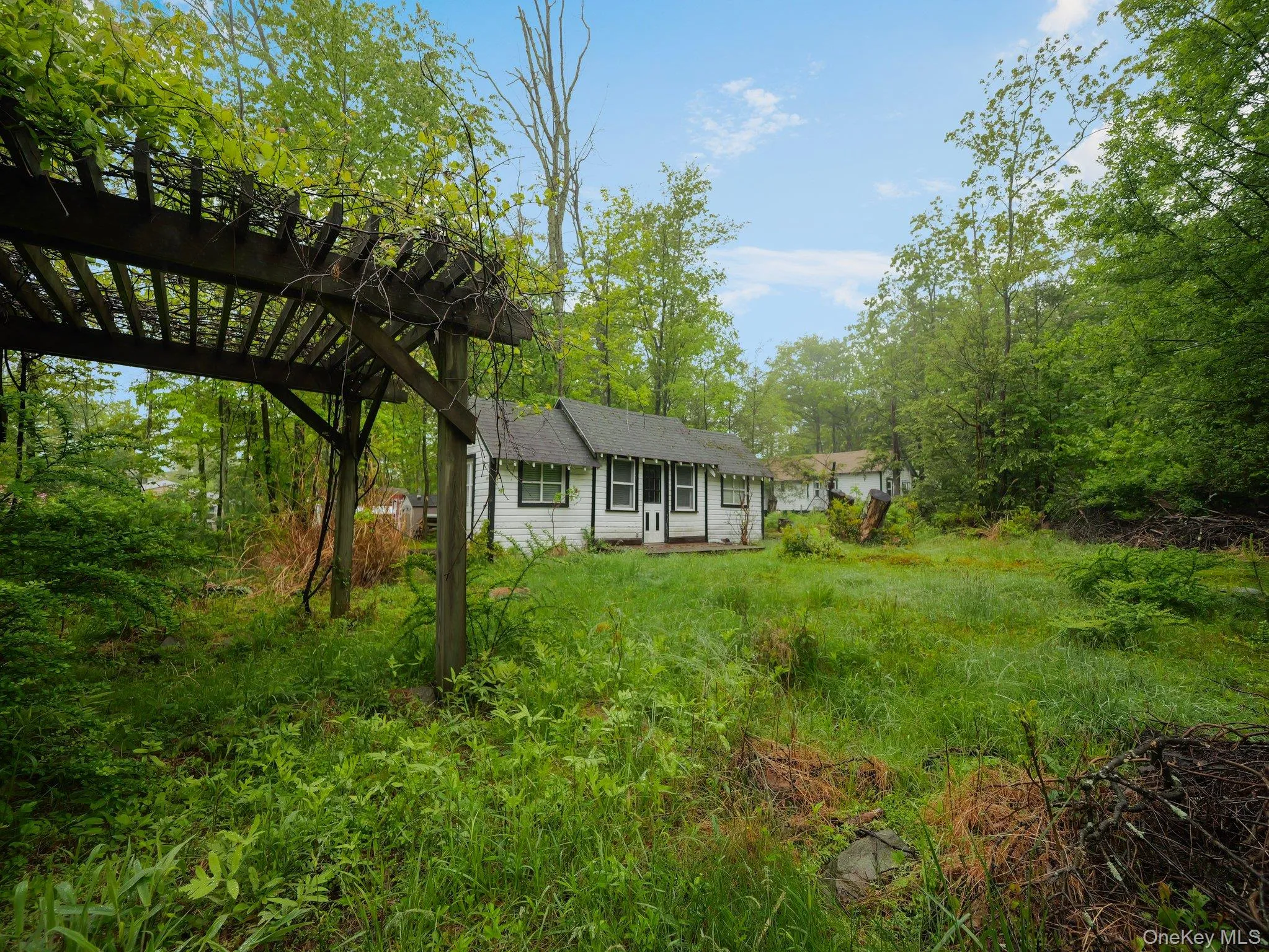 Bunkhouse with arbor Bunkhouse with arbor