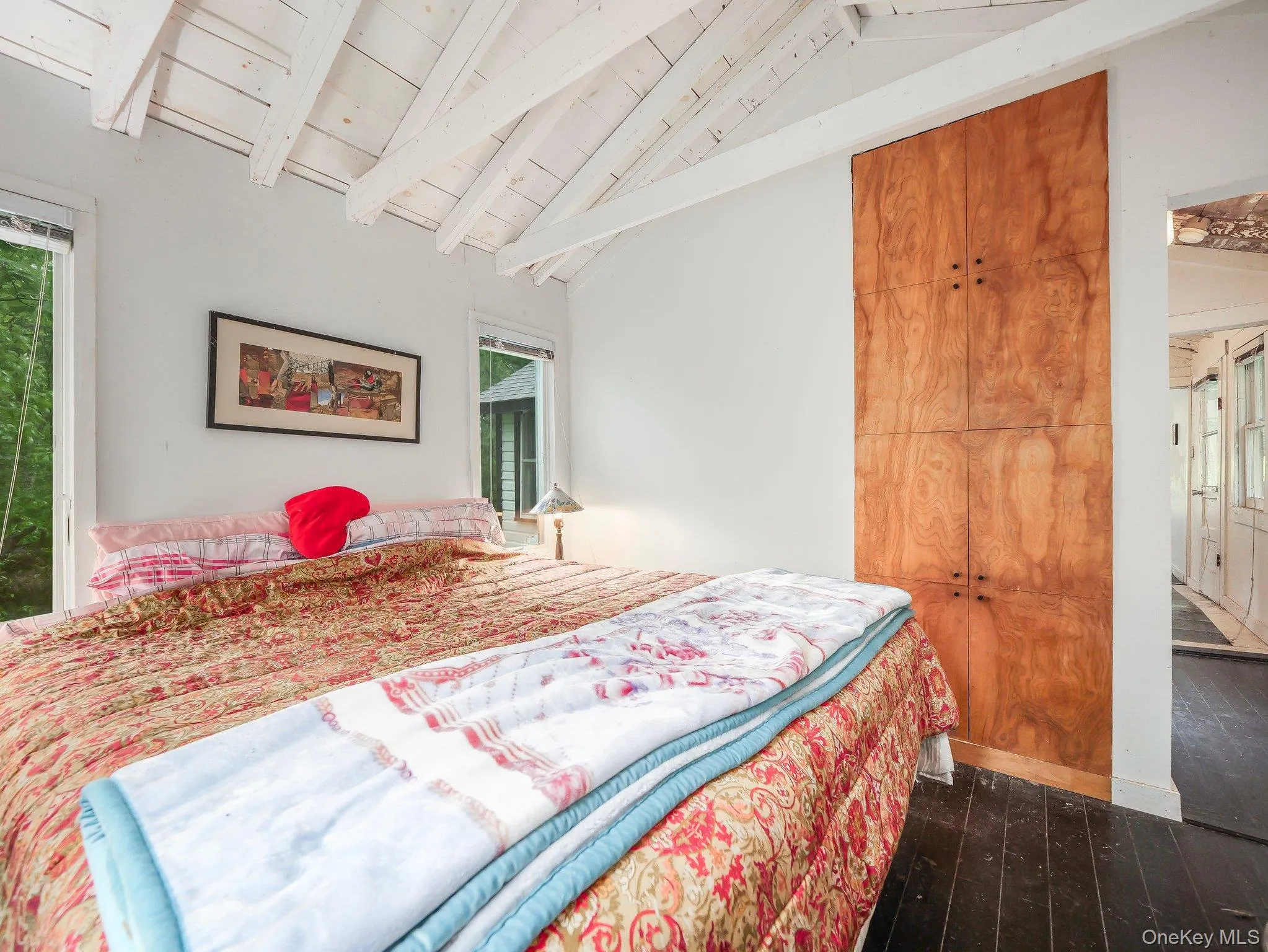Bedroom with hardwood / wood-style flooring Bedroom with hardwood / wood-style flooring