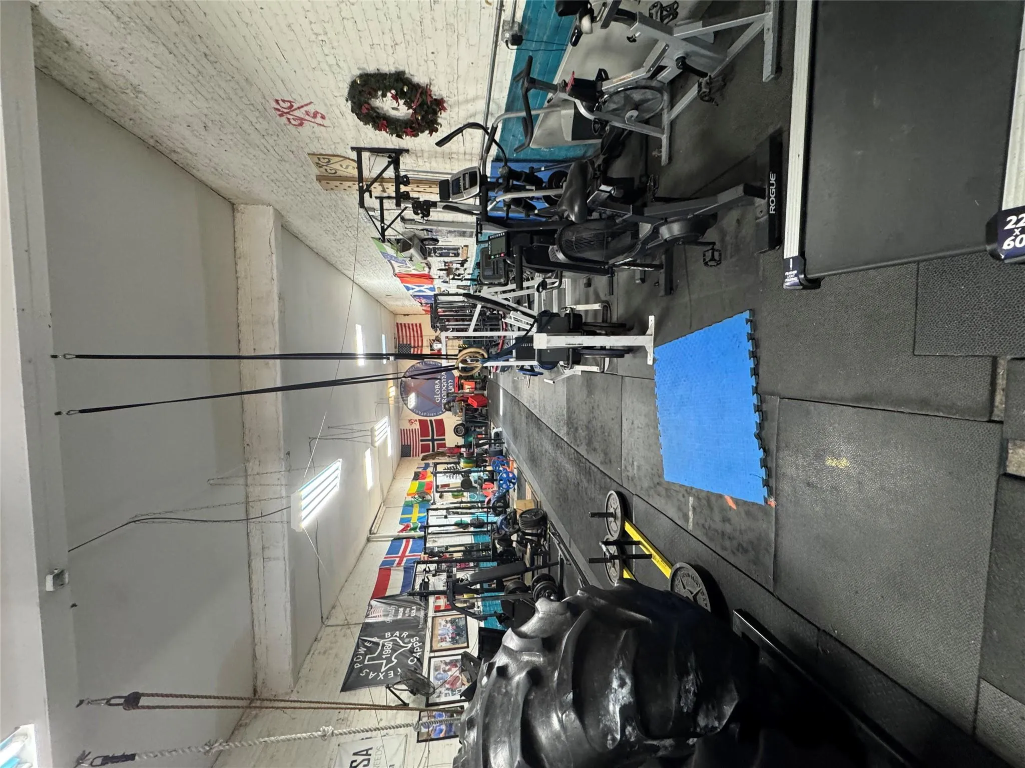 View of workout area View of workout area