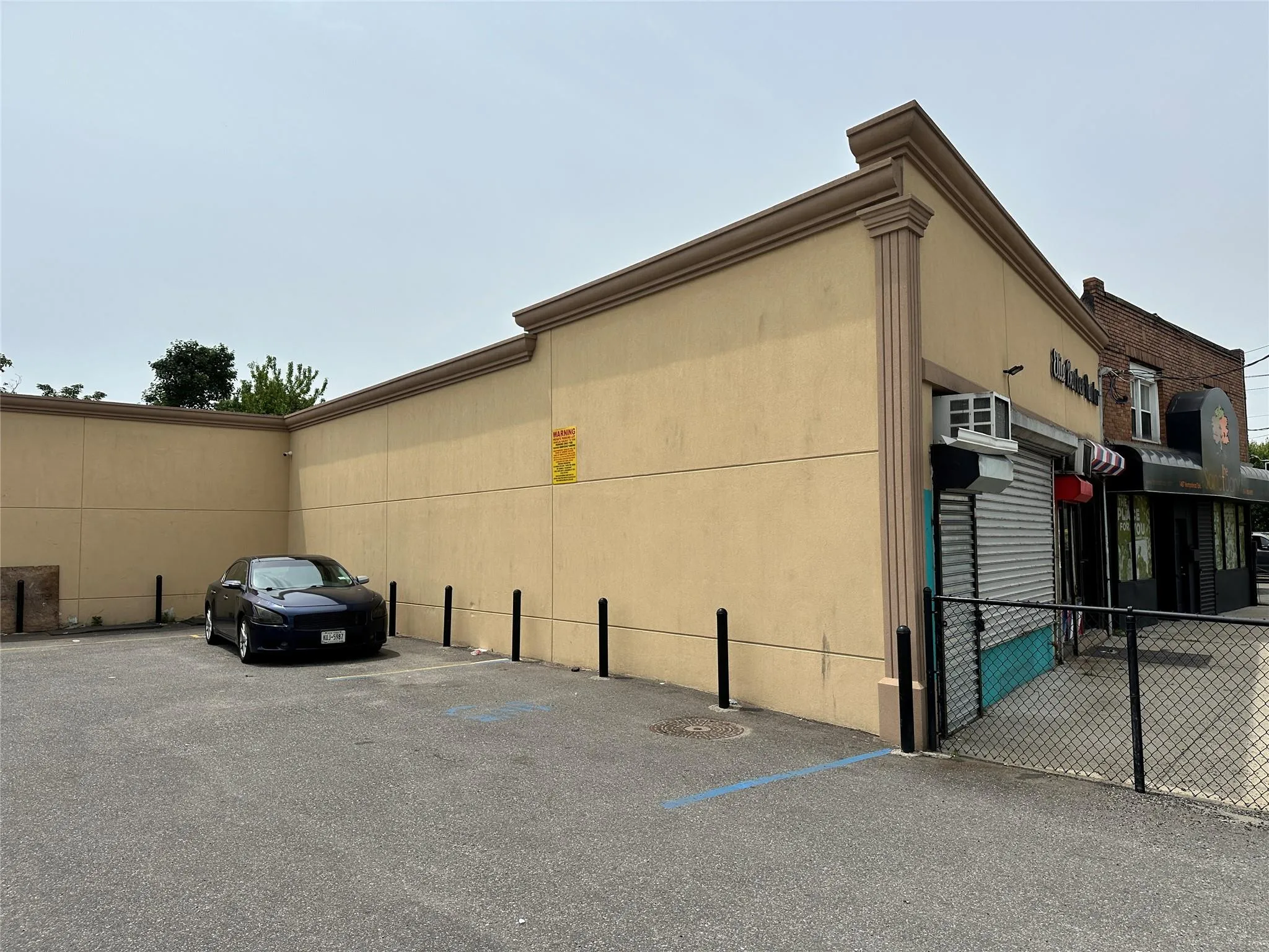 View of uncovered parking lot View of uncovered parking lot