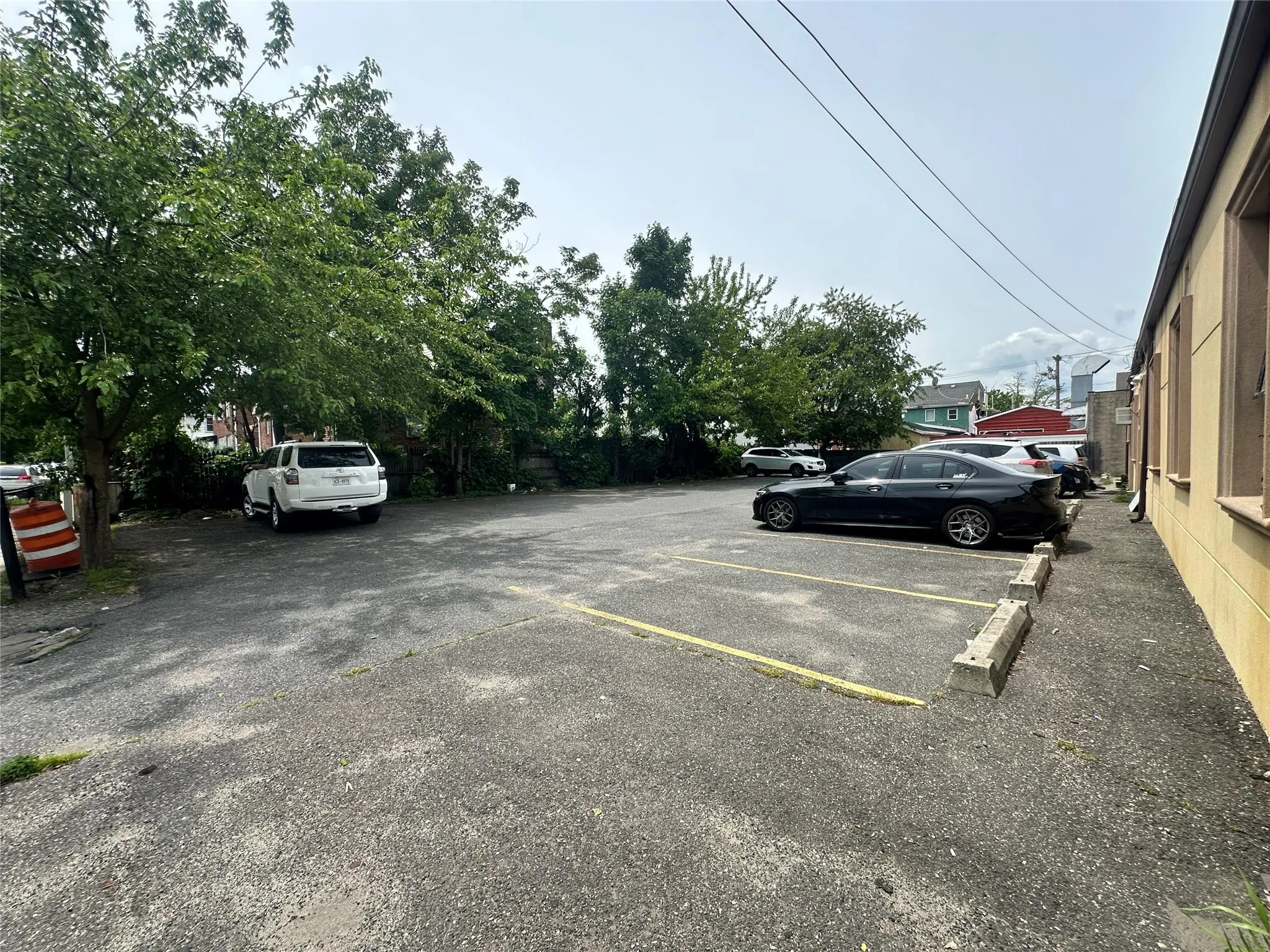 View of uncovered parking lot View of uncovered parking lot