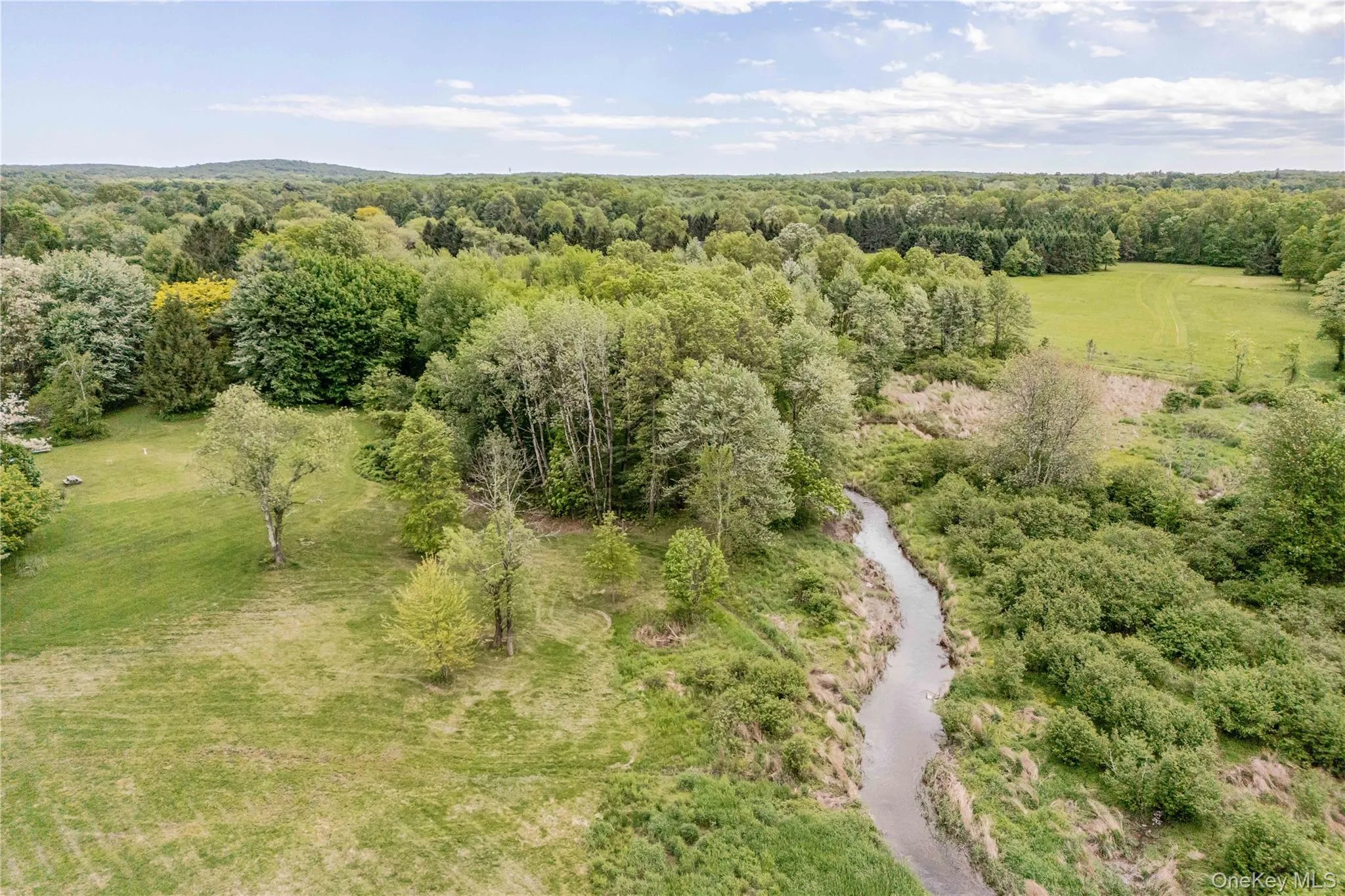 Aerial view of a heavily wooded area Aerial view of a heavily wooded area