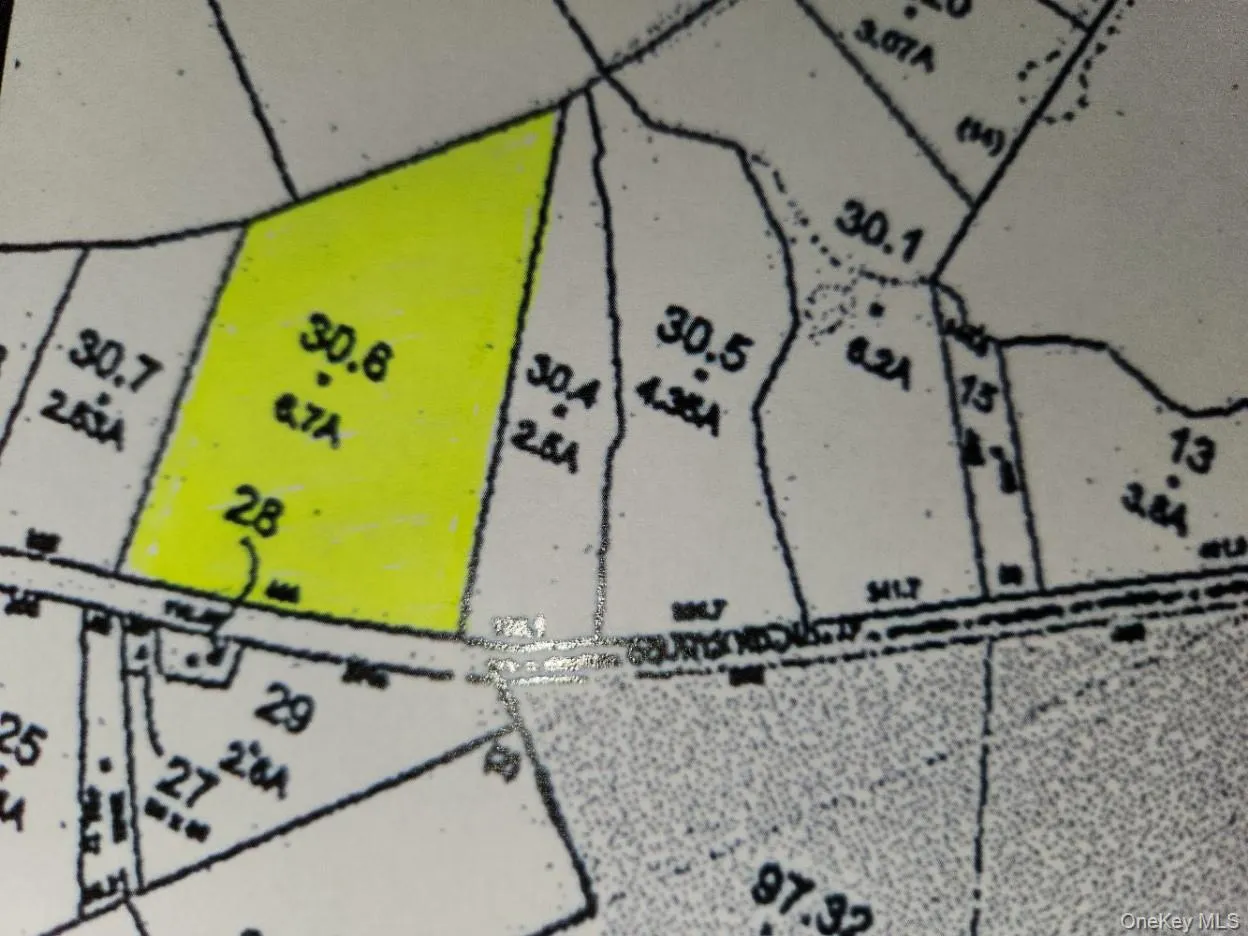Map of parcels Map of parcels
