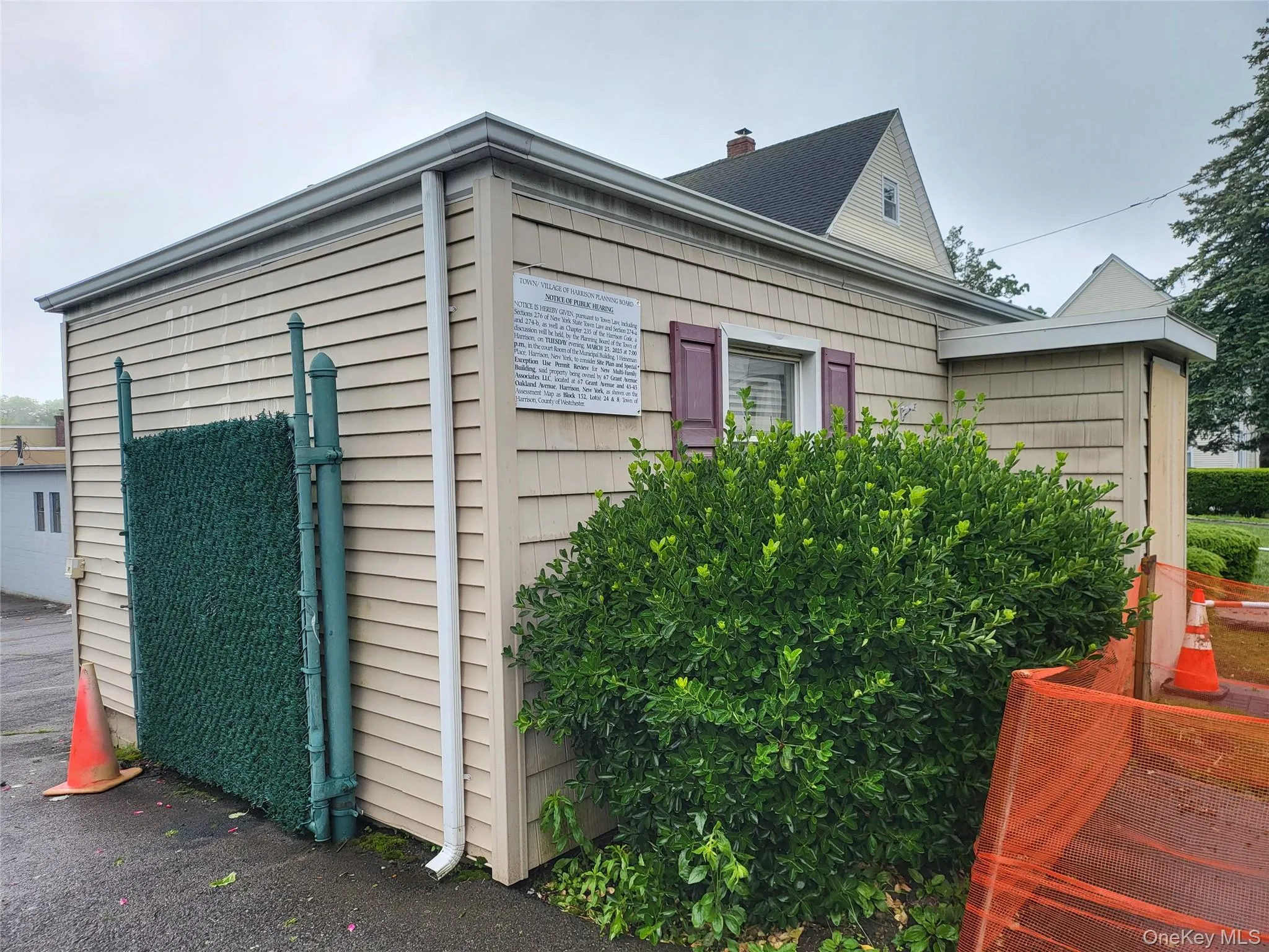 View of side of property featuring a chimney View of side of property featuring a chimney
