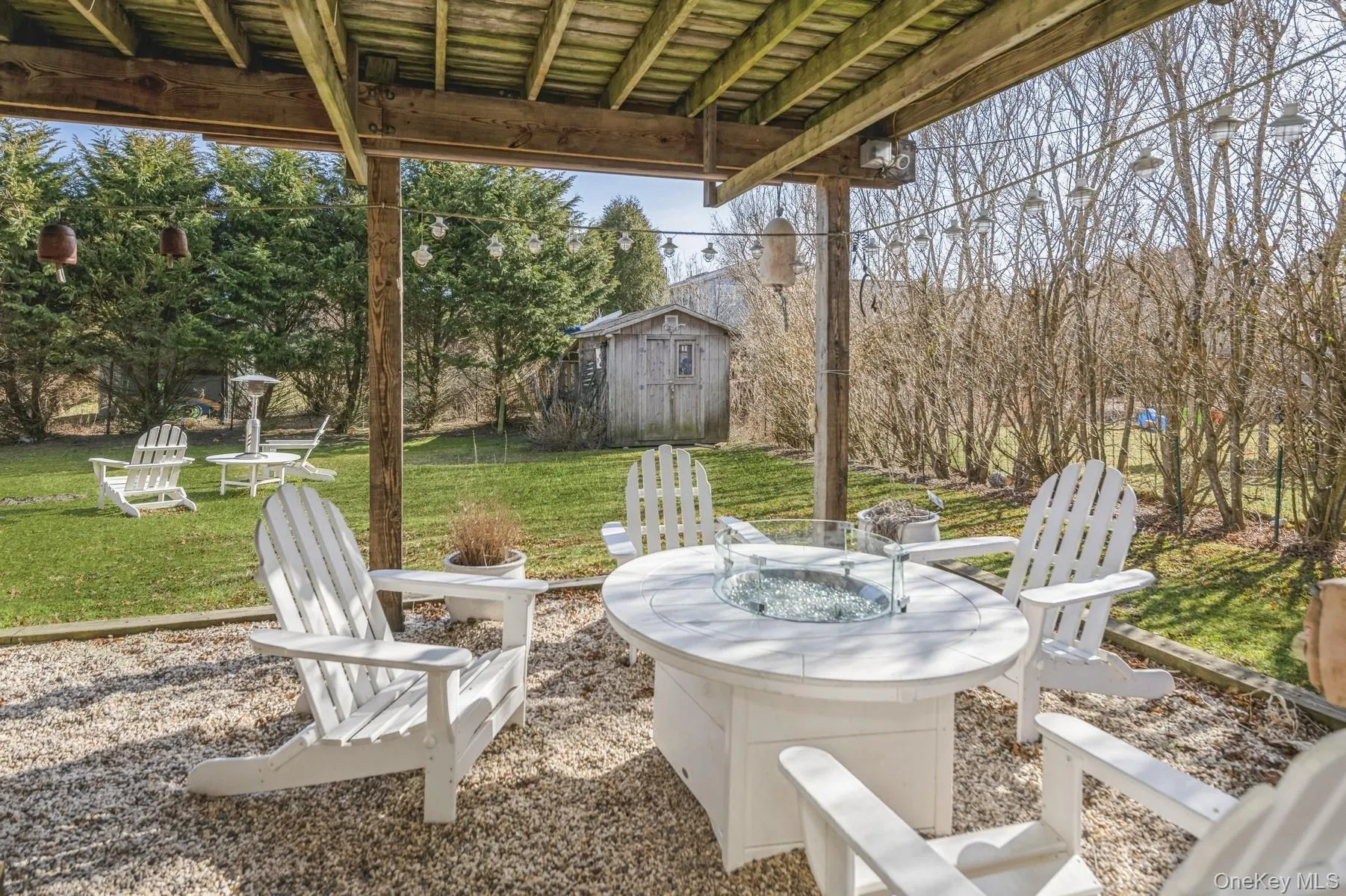 View of patio featuring an outdoor fire pit View of patio featuring an outdoor fire pit