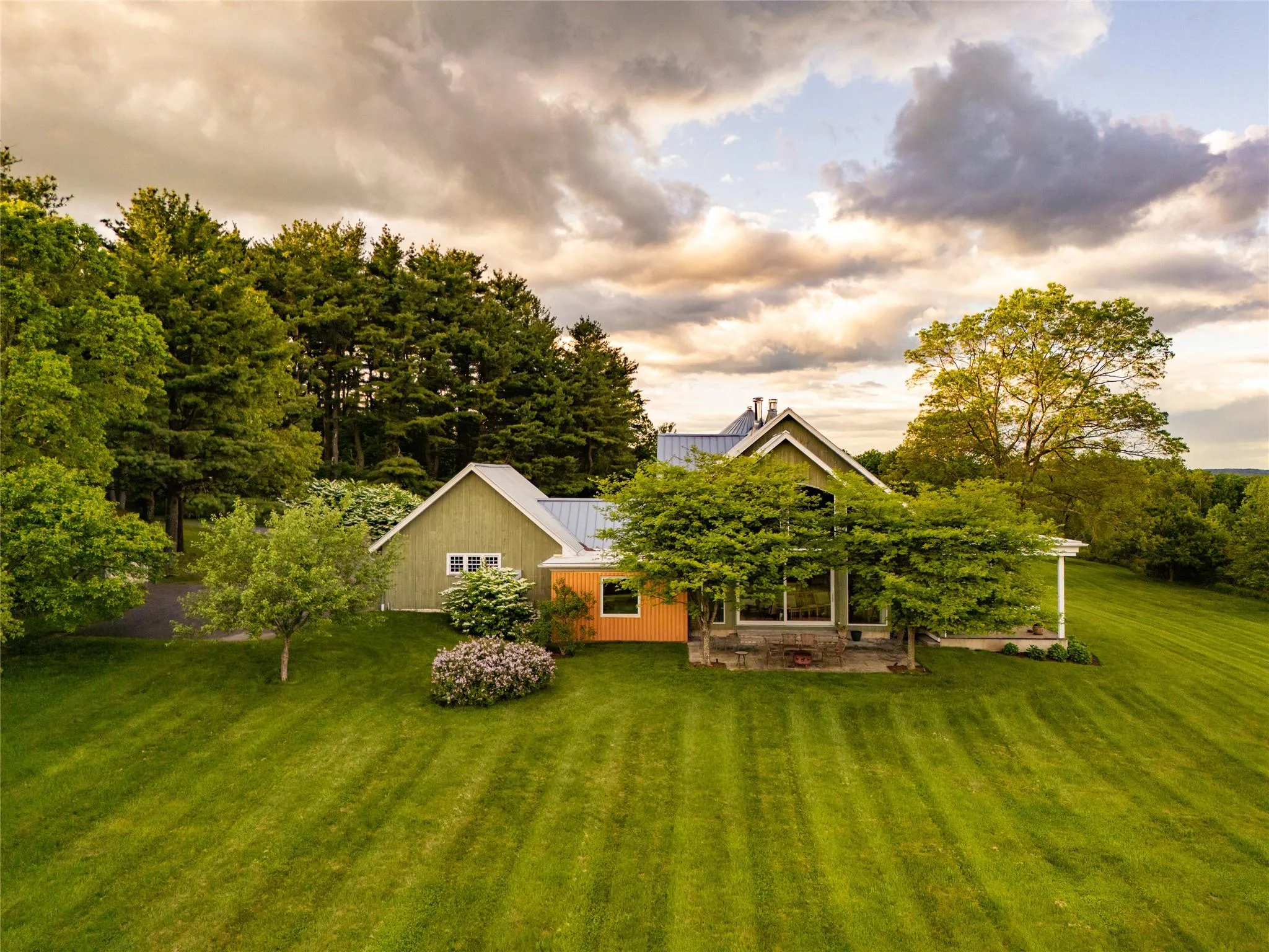 View of green lawn View of green lawn