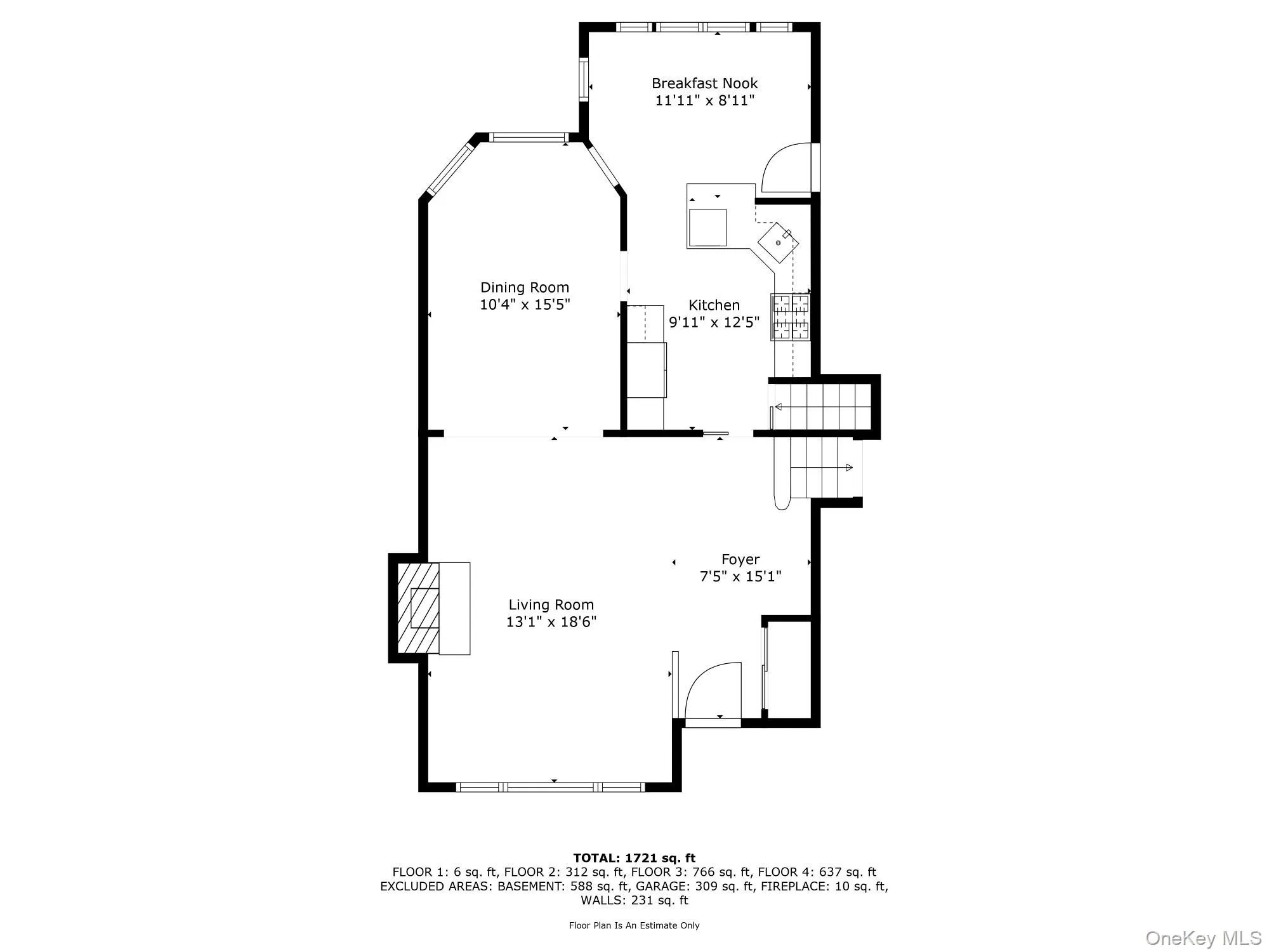 View of room layout View of room layout