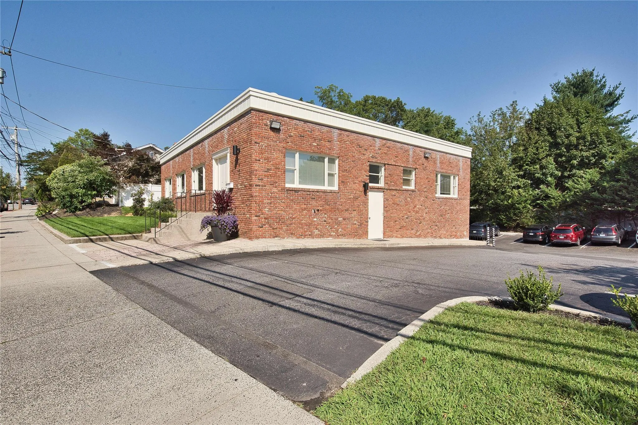 View of side of home with brick siding View of side of home with brick siding