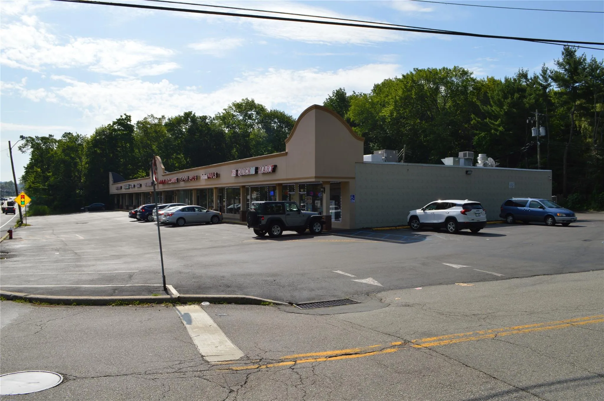 View of uncovered parking lot View of uncovered parking lot