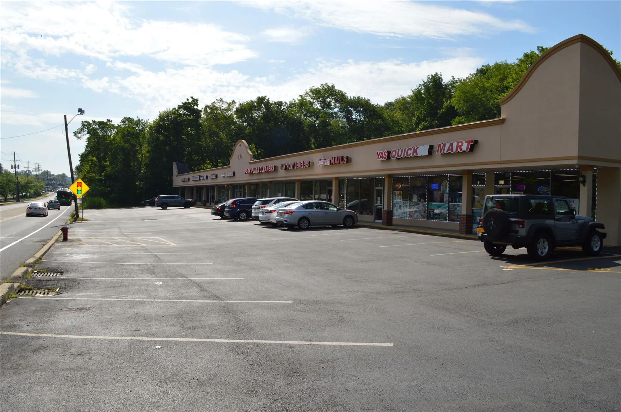 View of uncovered parking lot View of uncovered parking lot