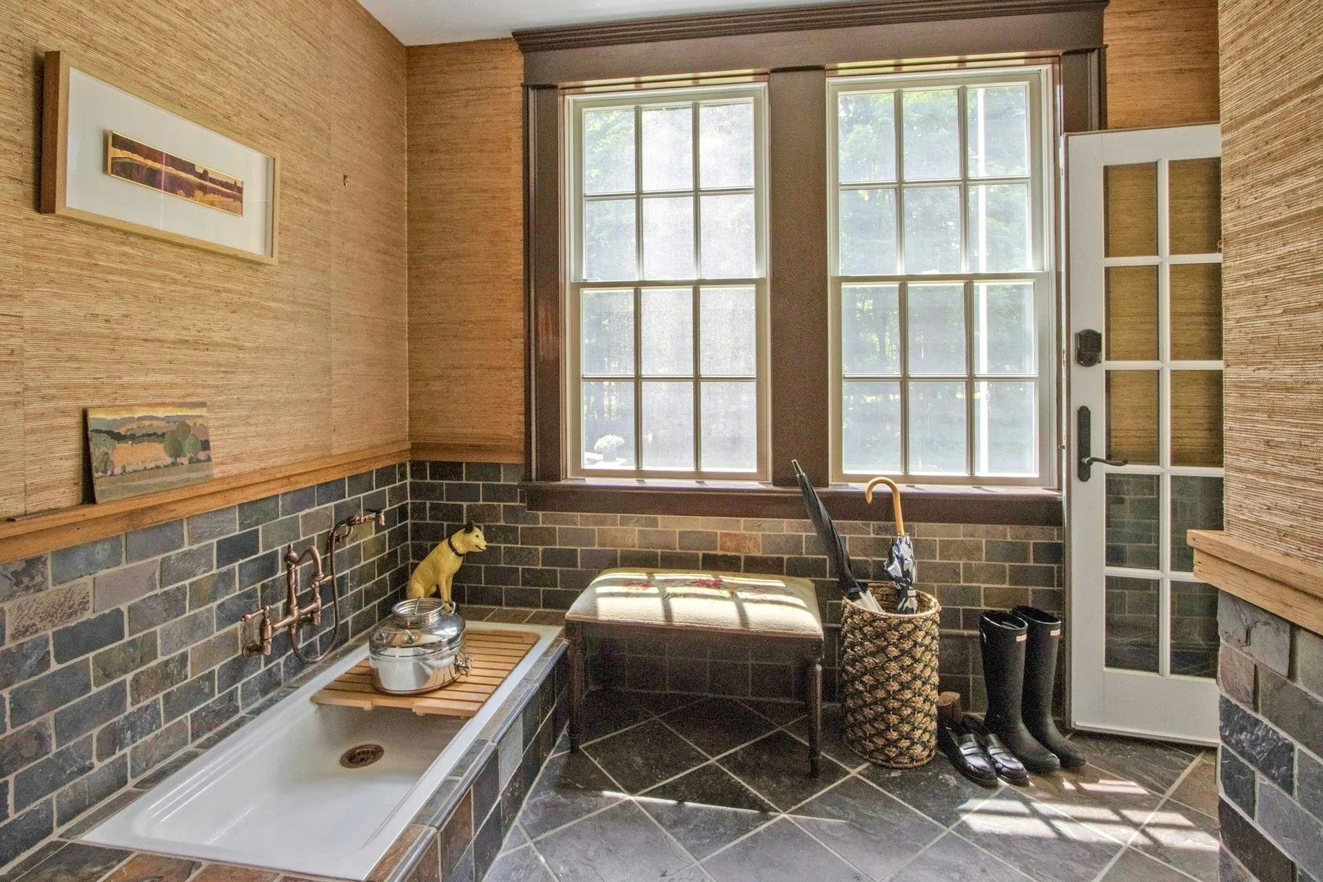 Bathroom featuring plenty of natural light Bathroom featuring plenty of natural light