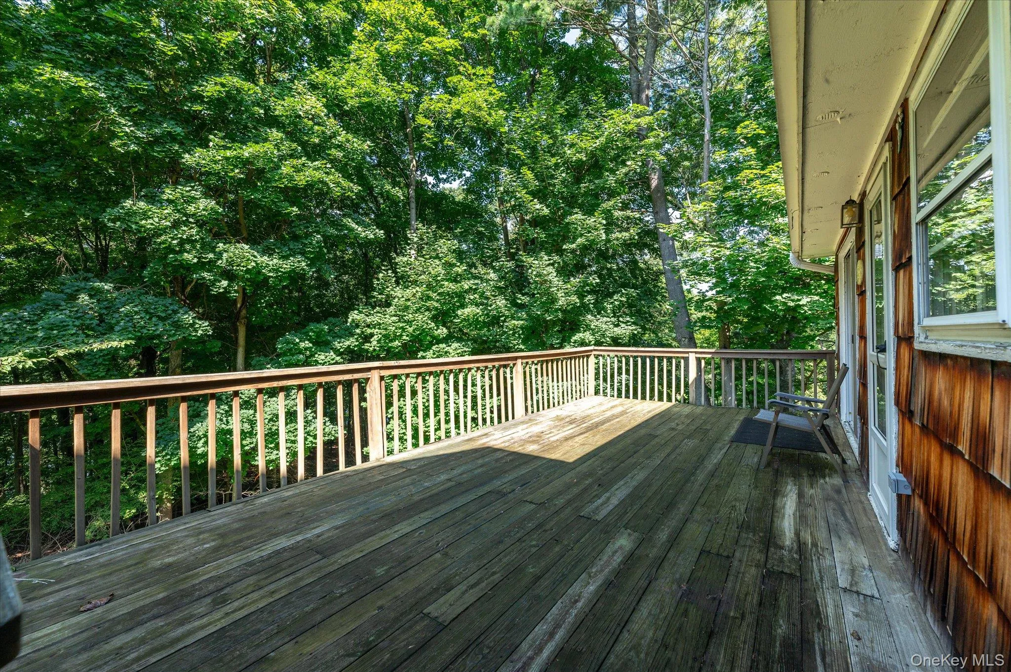Deck with Seasonal View of the New Croton Reservoir Deck with Seasonal View of the New Croton Reservoir