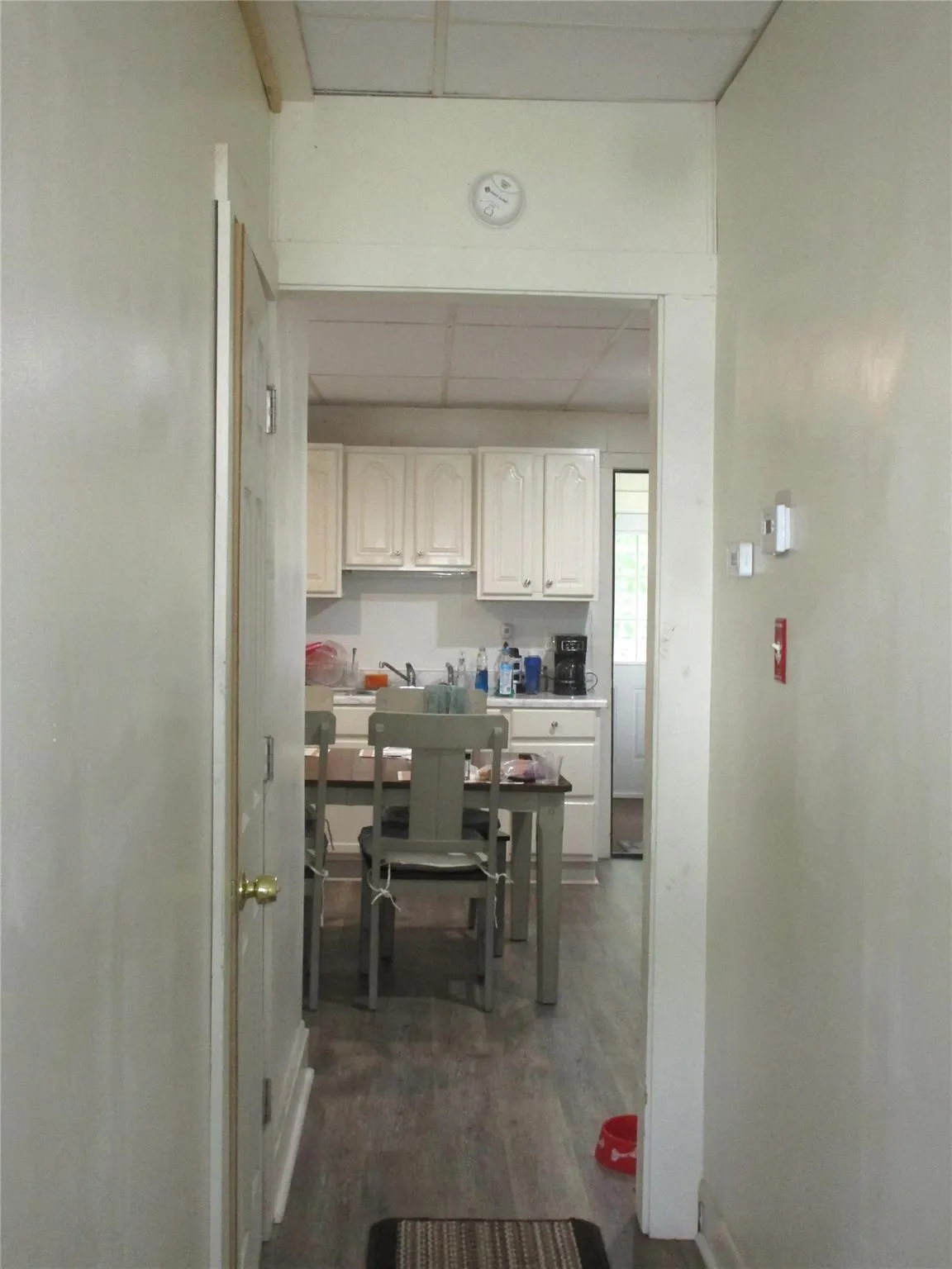 View from front hallway to kitchen View from front hallway to kitchen