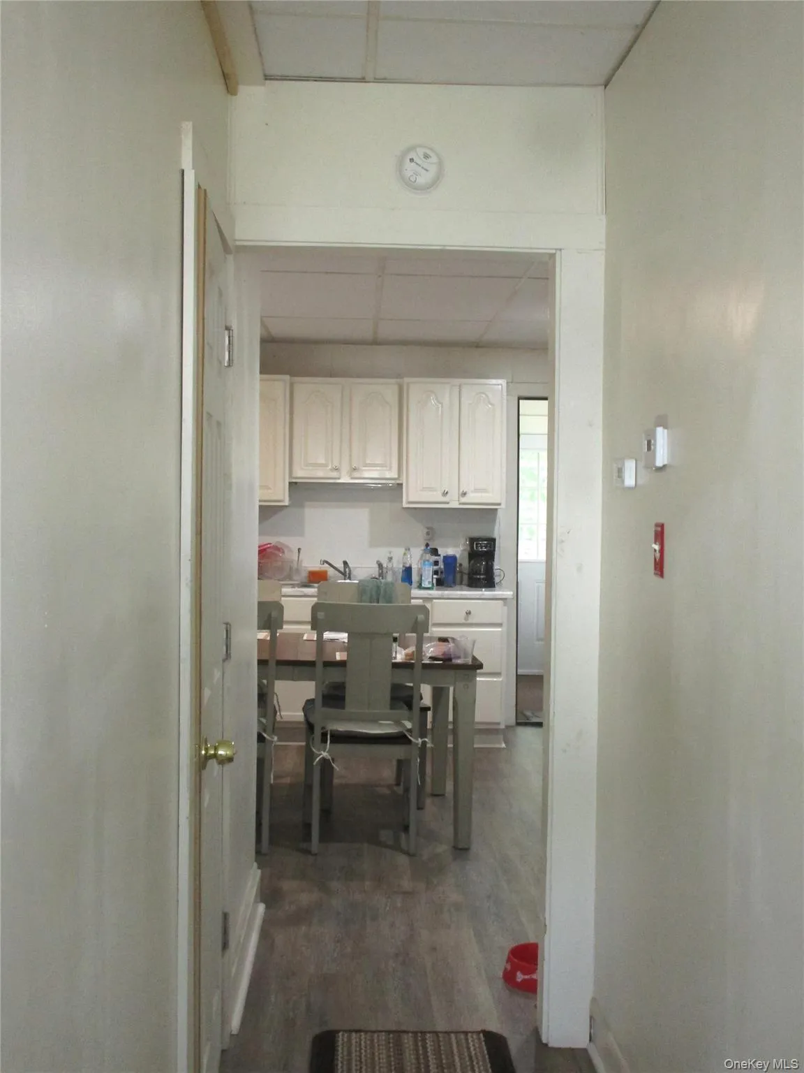 View from front hallway to kitchen View from front hallway to kitchen