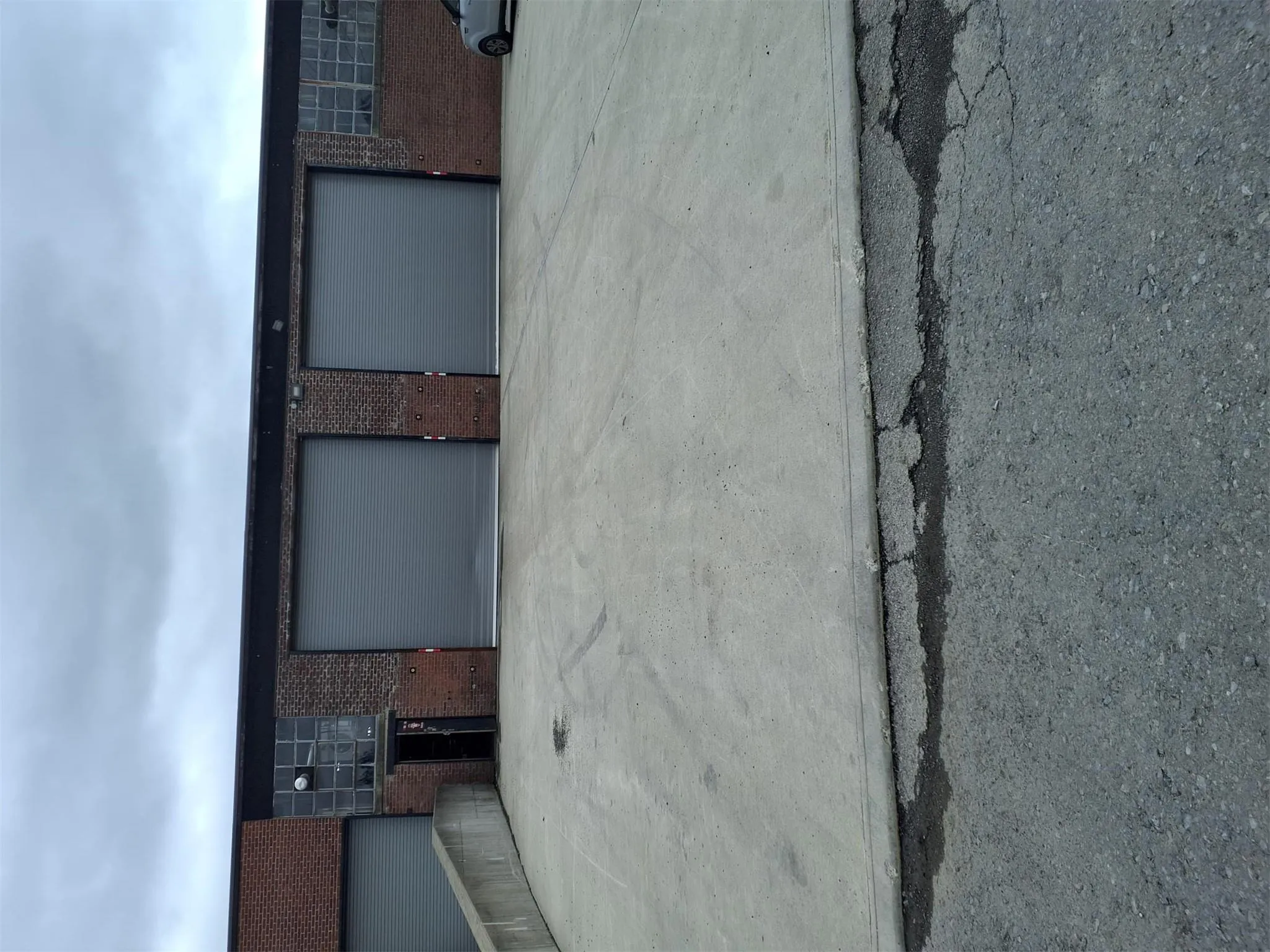 Garage with driveway Garage with driveway