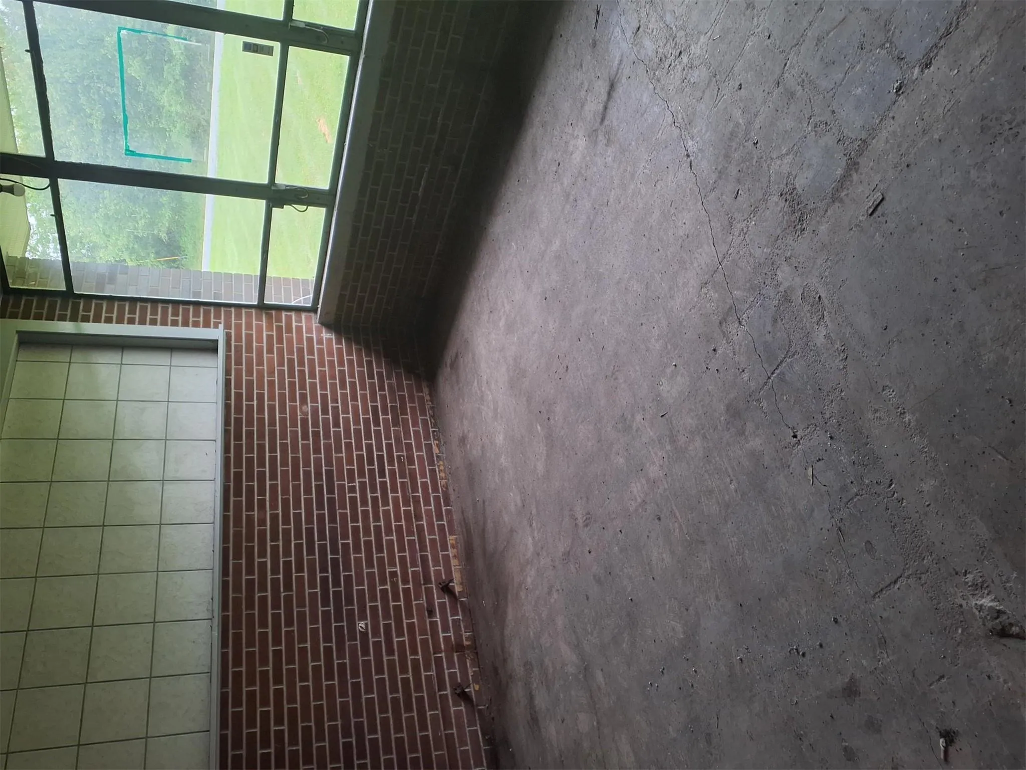 View of unfurnished sunroom View of unfurnished sunroom