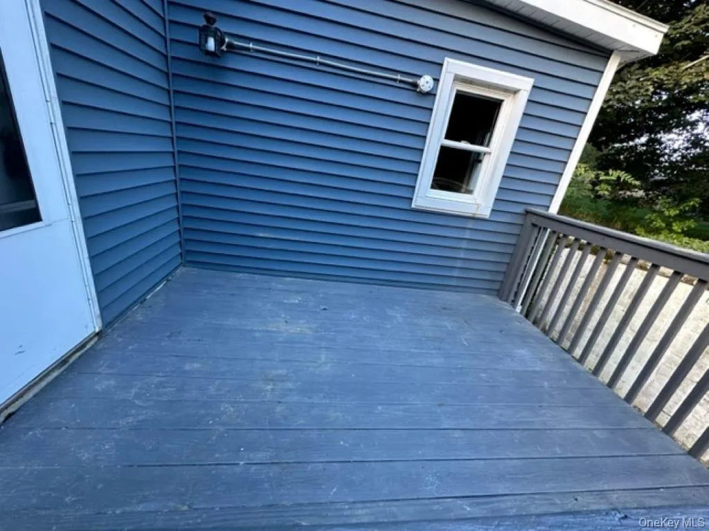 View of wooden terrace View of wooden terrace