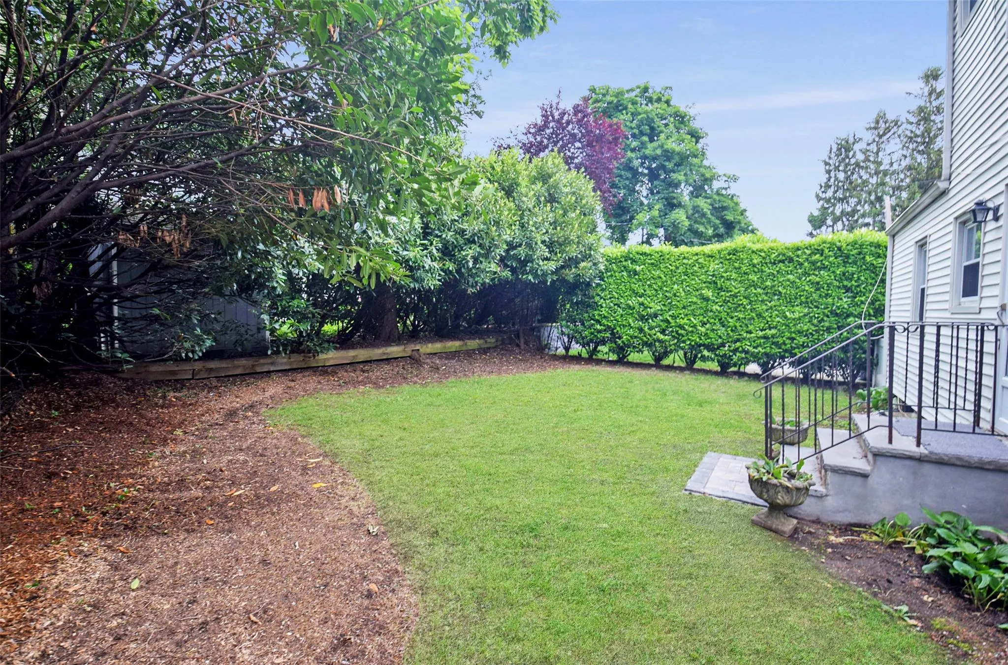 View of green lawn View of green lawn