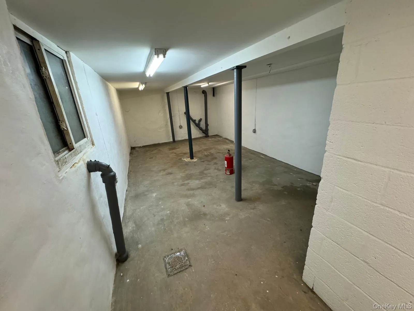 View of finished basement View of finished basement