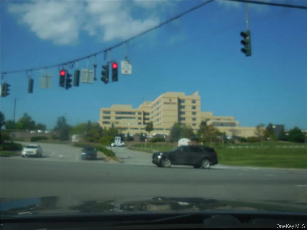 View of East Main Street with Garnet Hospital across the street. View of East Main Street with Garnet Hospital across the street.