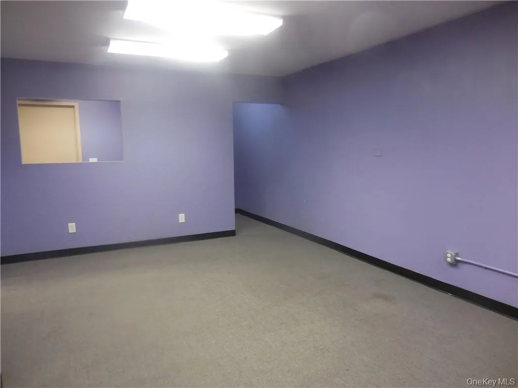 Interior view of the subject space. Interior view of the subject space.